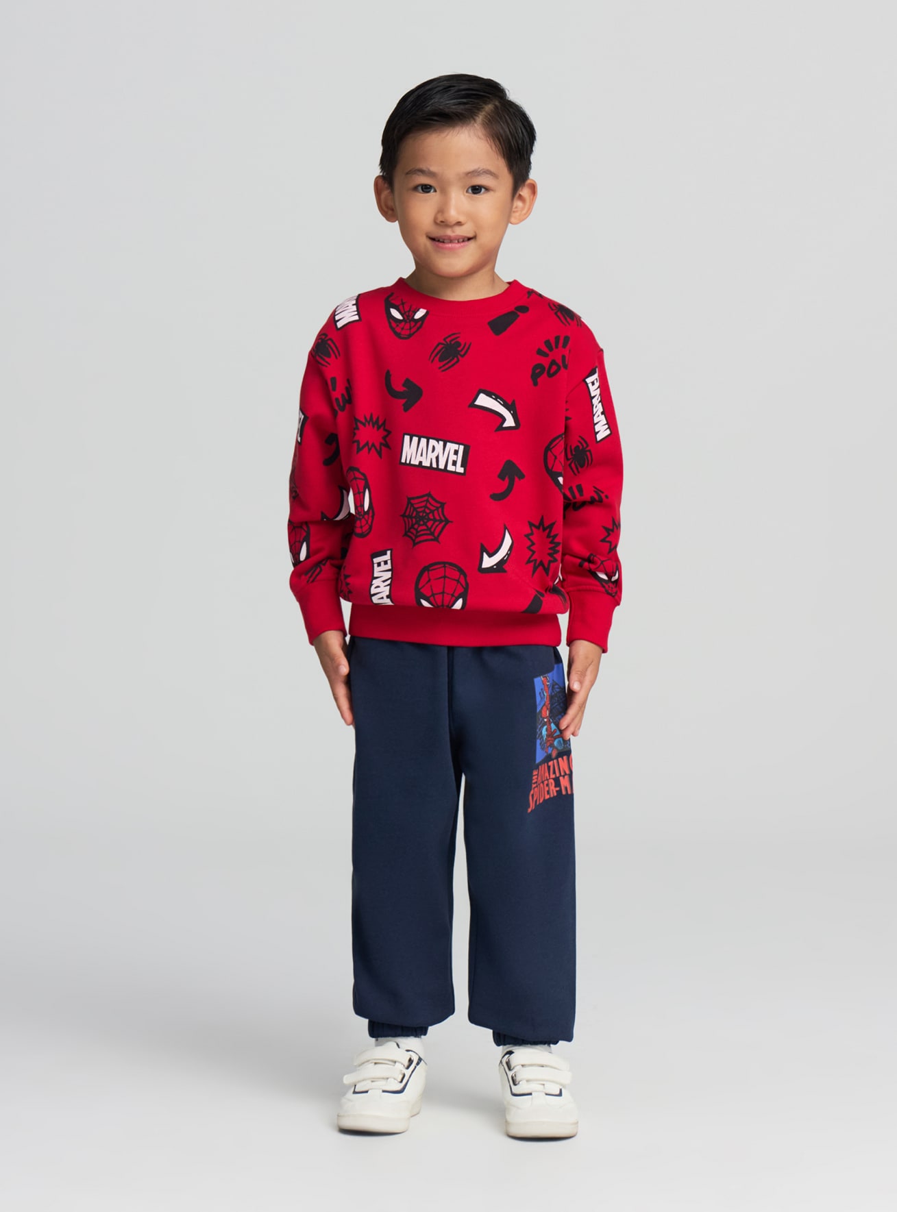Felpa con stampa Spiderman®