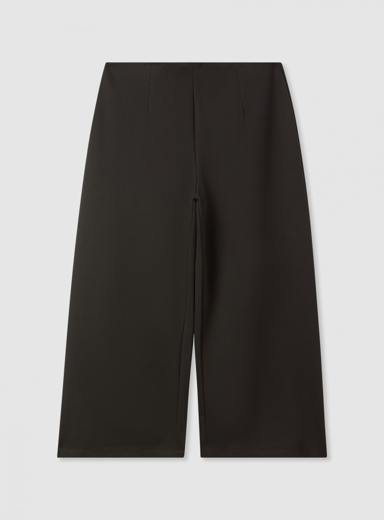 Pantaloni culotte a tinta unita