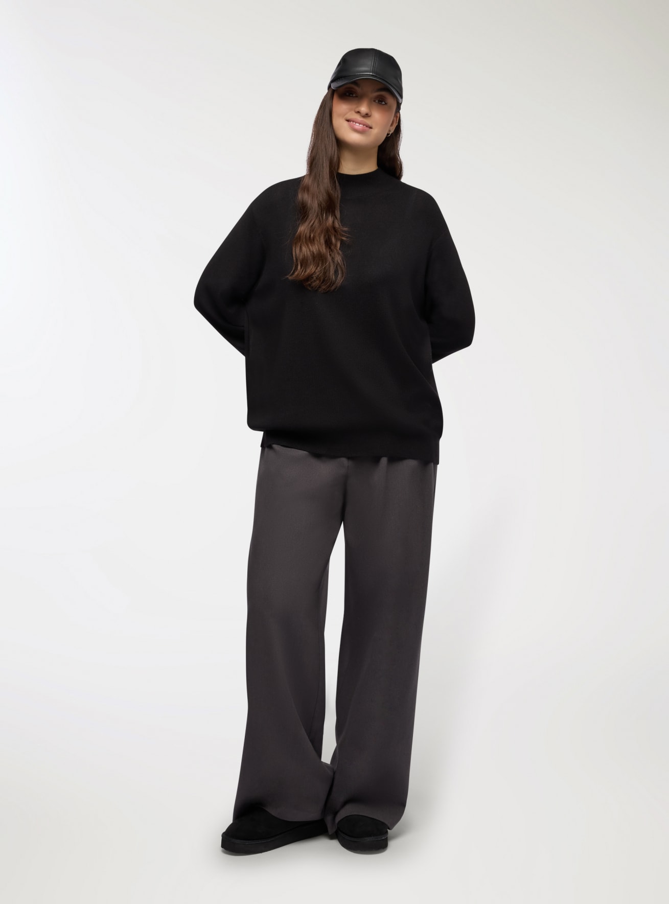 Maglia lupetto tinta unita