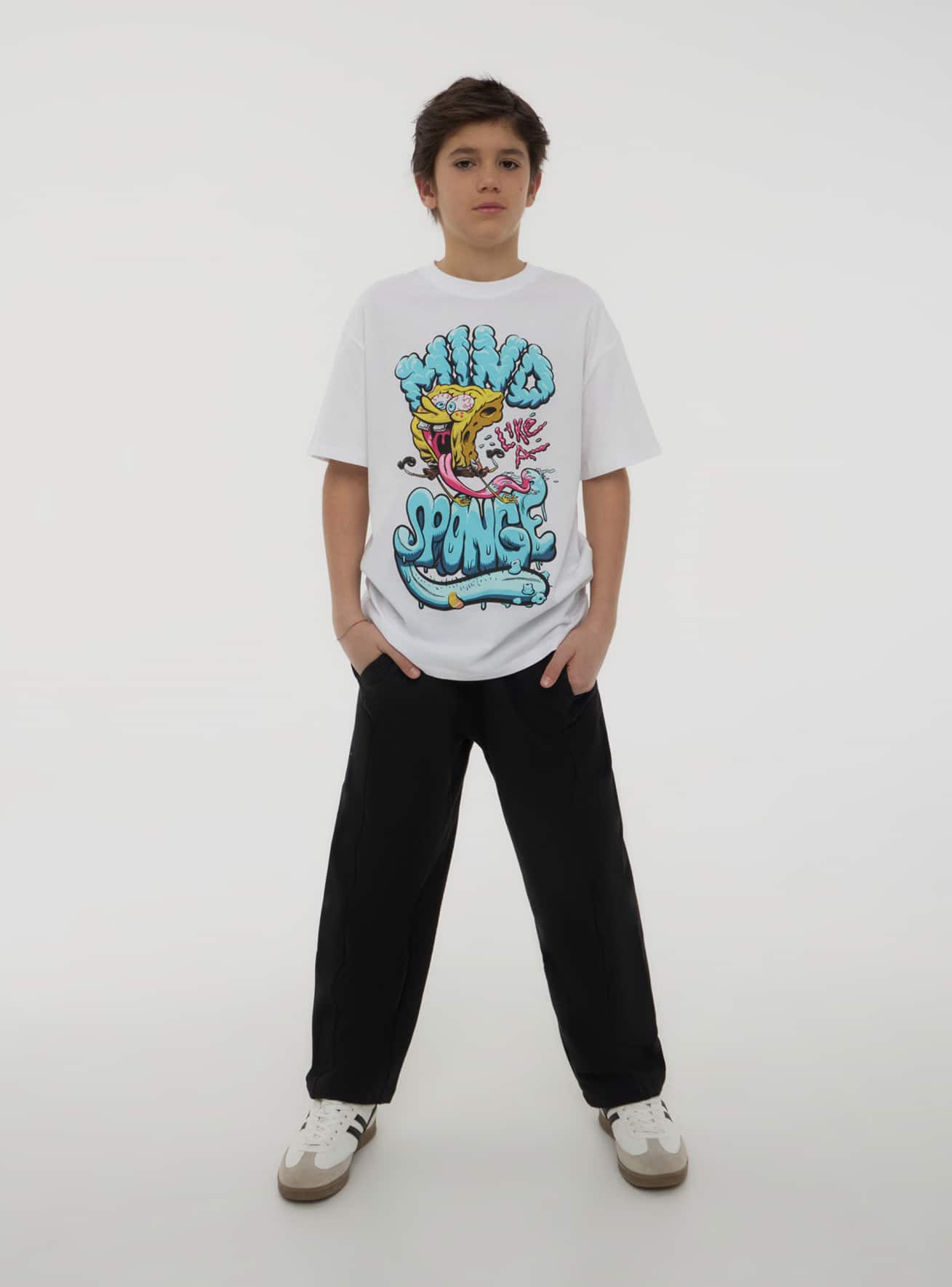 Full-length gym pants Boys Terranova