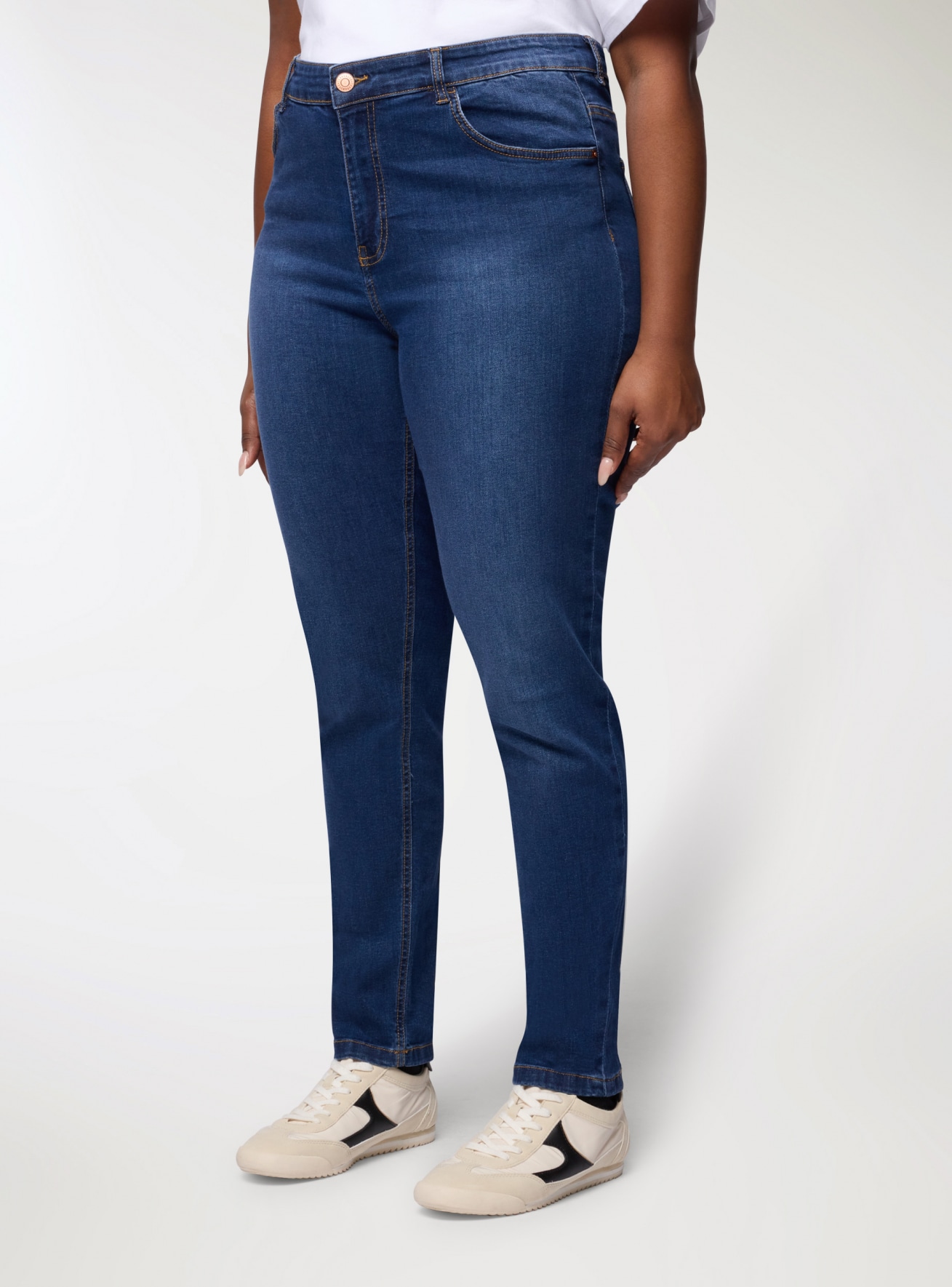 Pantalone Jeans Lungo Damen Terranova
