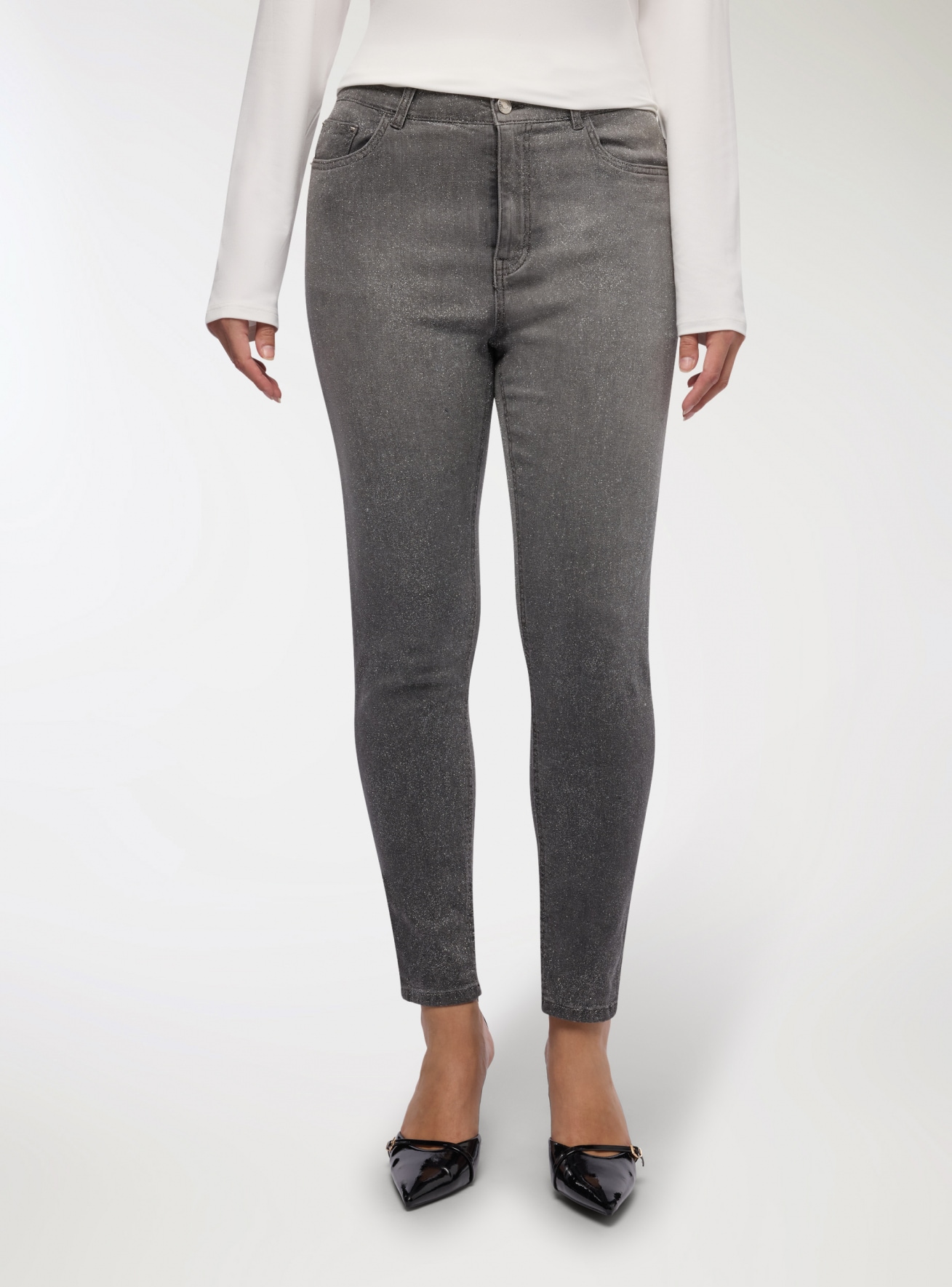 Pantalone Jeans Lungo Damen Terranova