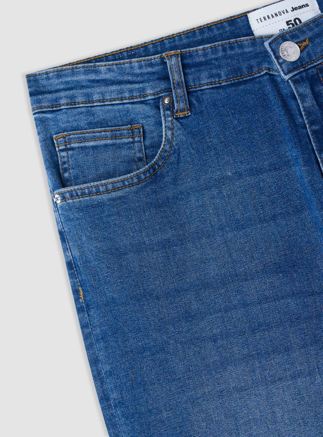 Pantalone Jeans Lungo Donna Terranova