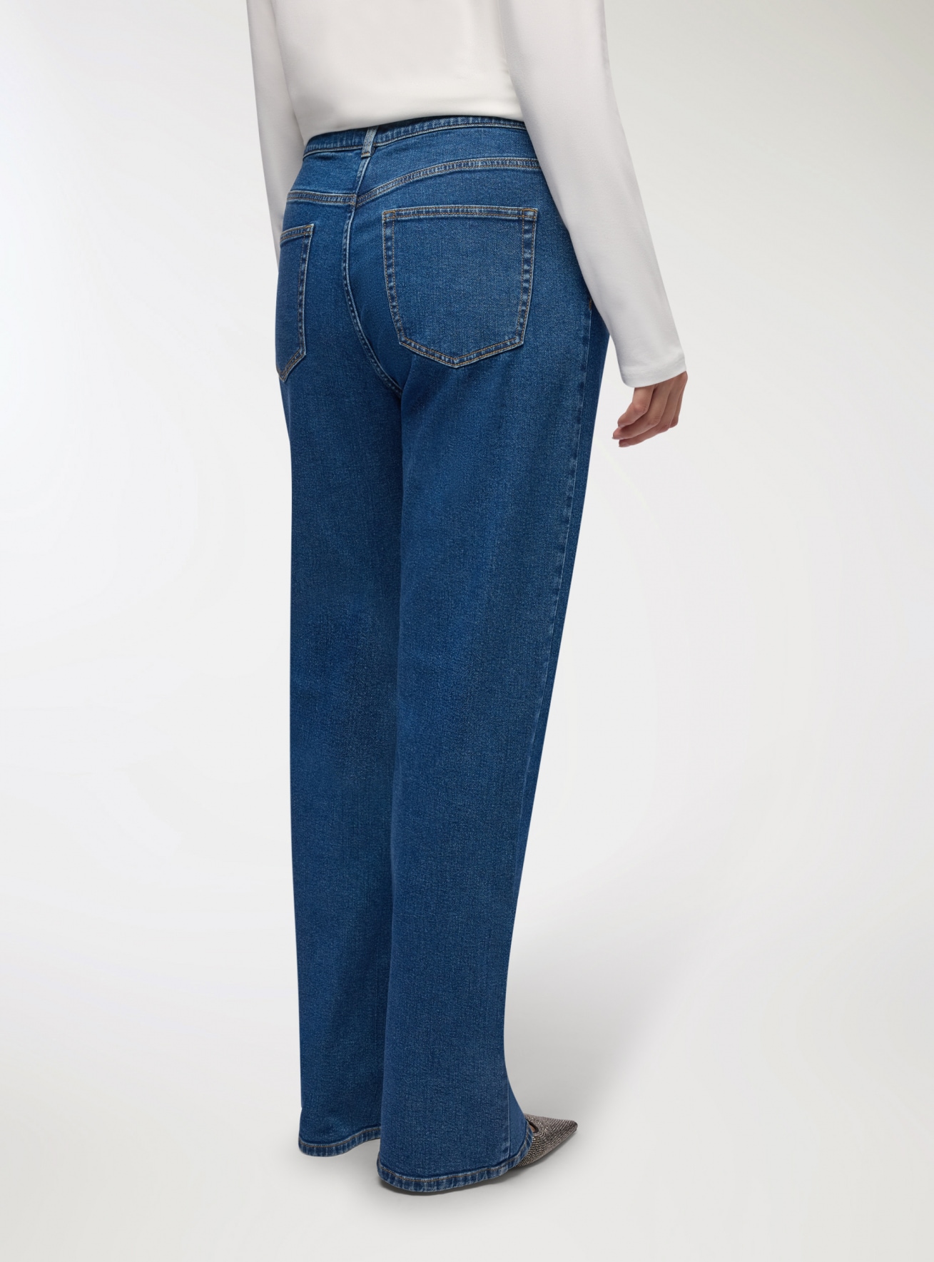 Pantalone Jeans Lungo Damen Terranova