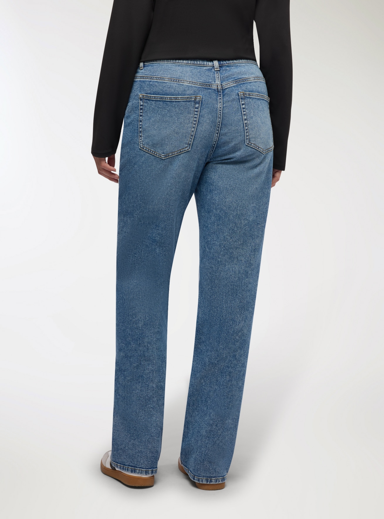 Pantalone Jeans Lungo Mujer Terranova