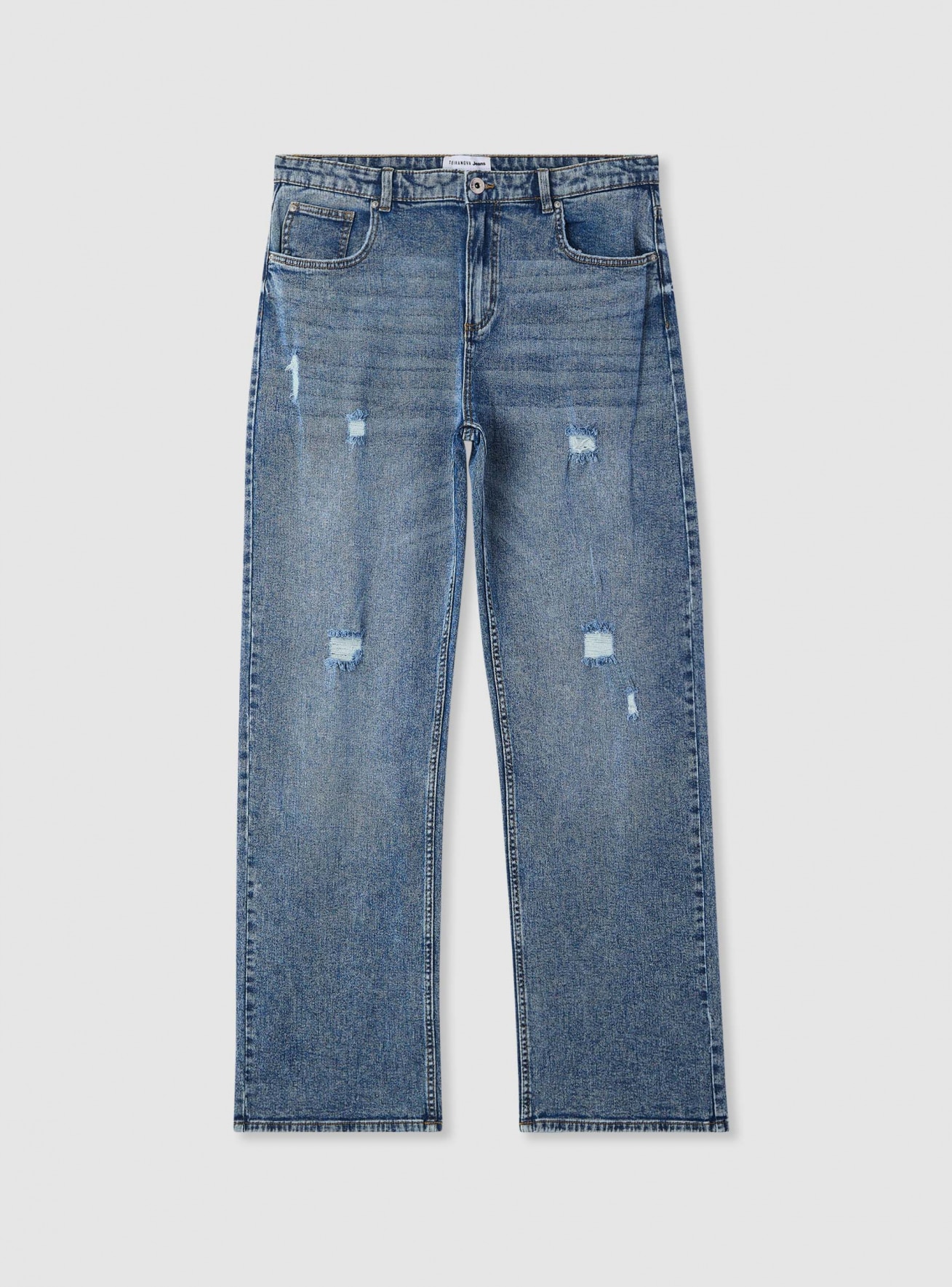 Pantalone Jeans Lungo Mujer Terranova