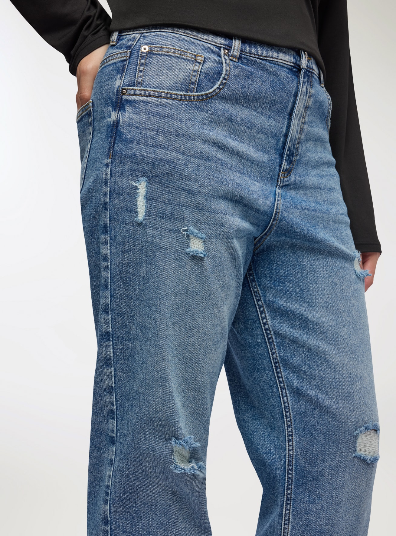 Long pants jeans Woman Terranova