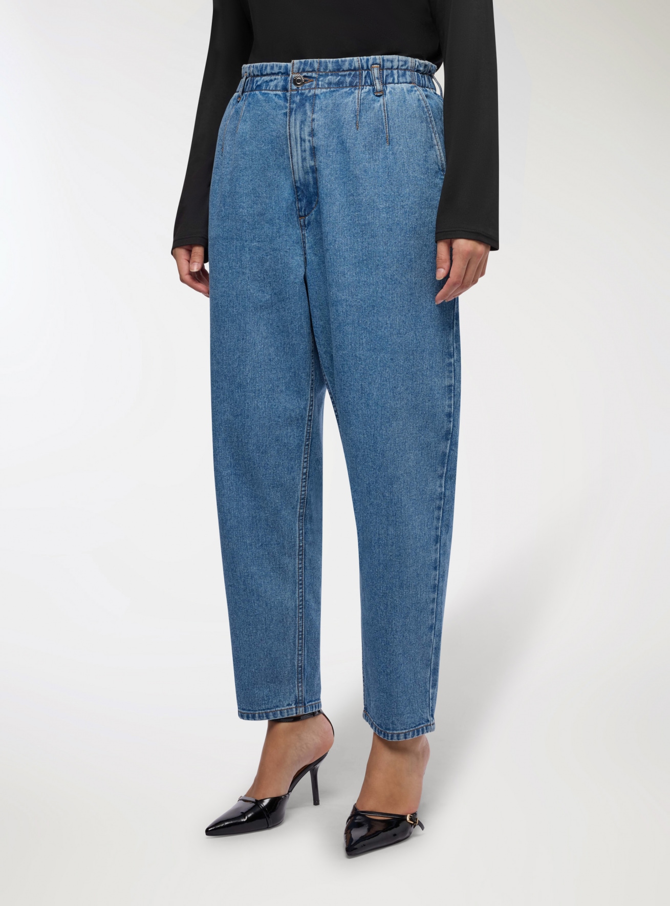 Długie spodnie jeansowe Donna Terranova