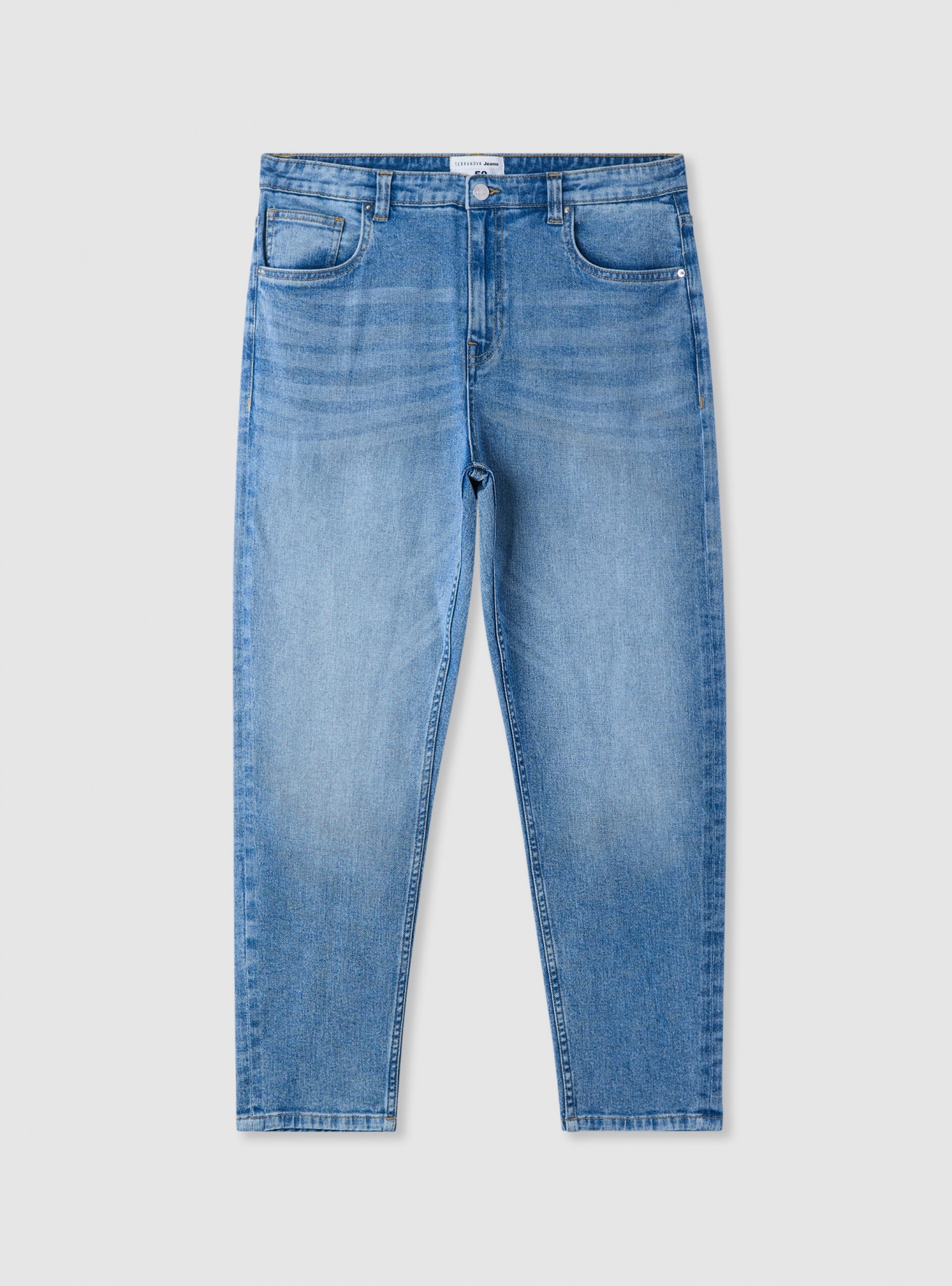 Pantalone Jeans Lungo Donna Terranova