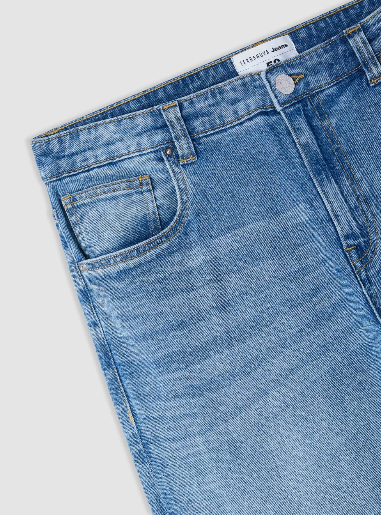 Pantalone Jeans Lungo Donna Terranova