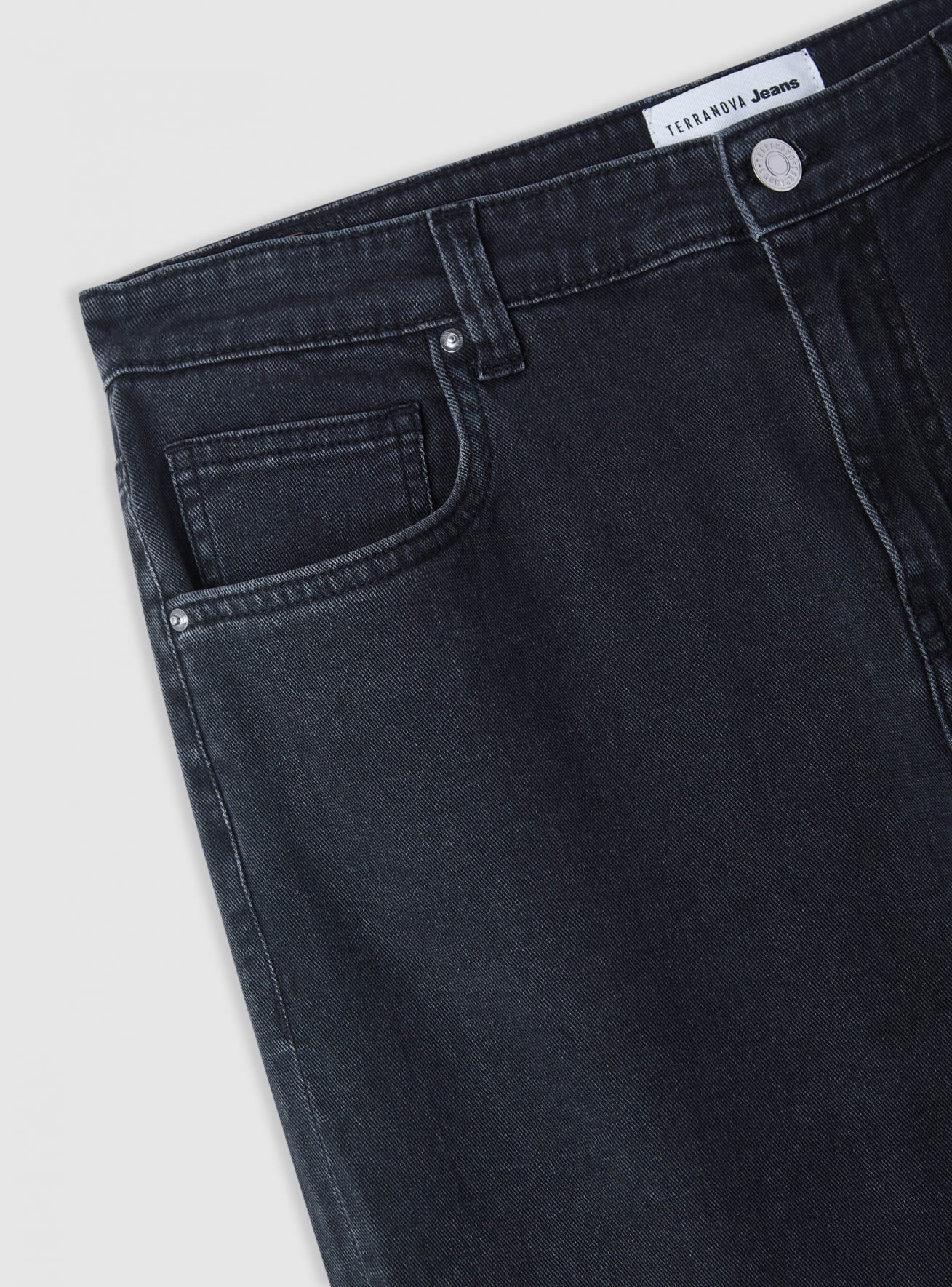 Pantalone Jeans Lungo Donna Terranova