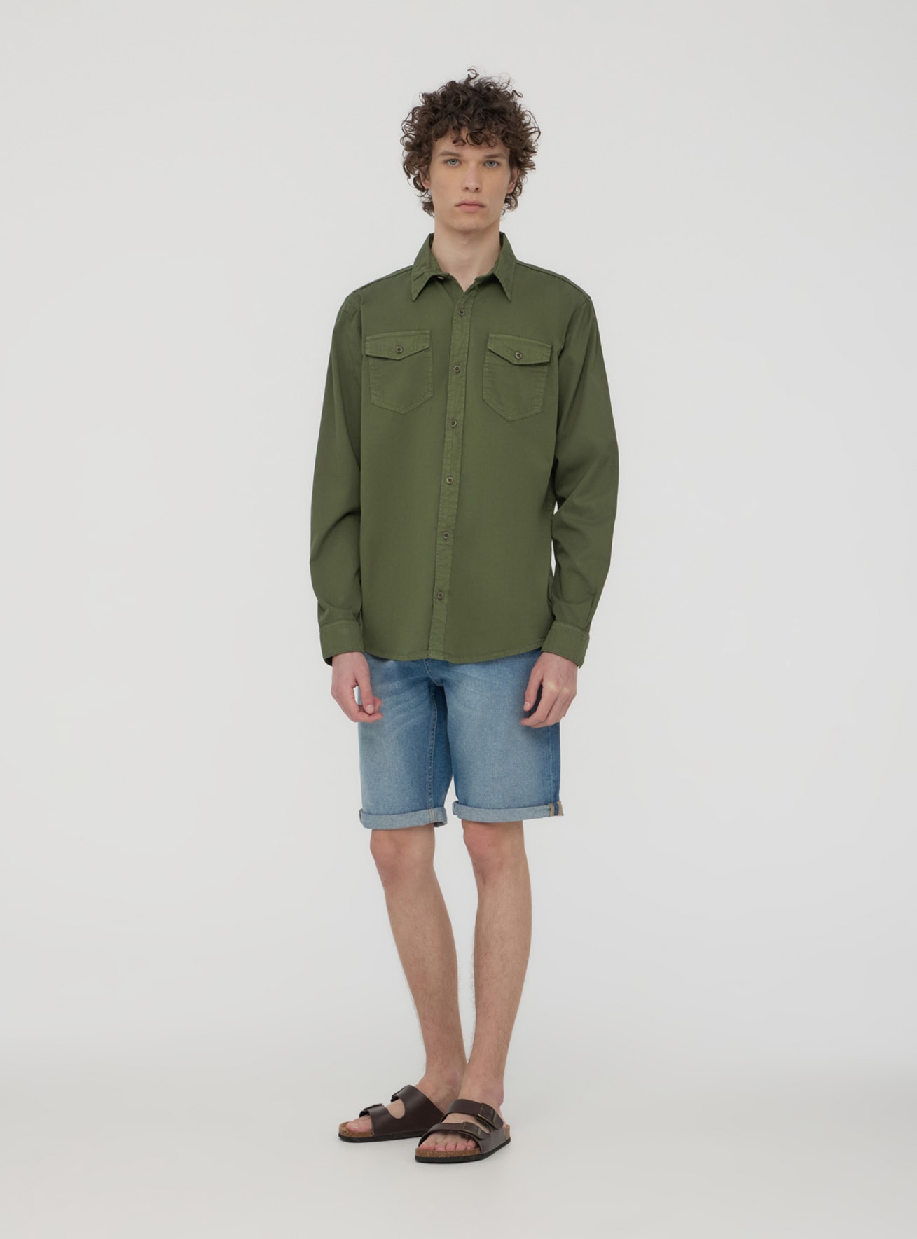 Long-sleeved shirt Man Terranova