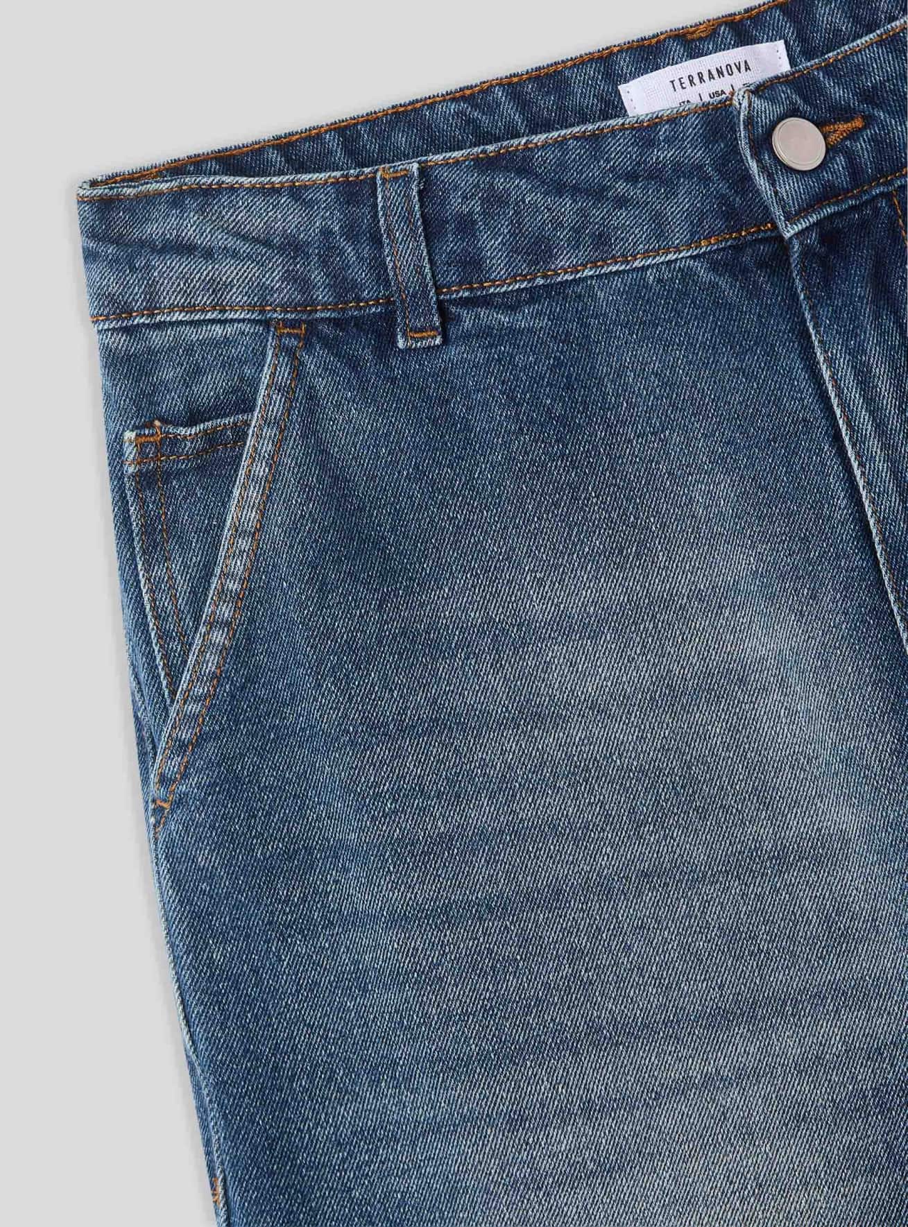 Pantalone Jeans Lungo Herren Terranova