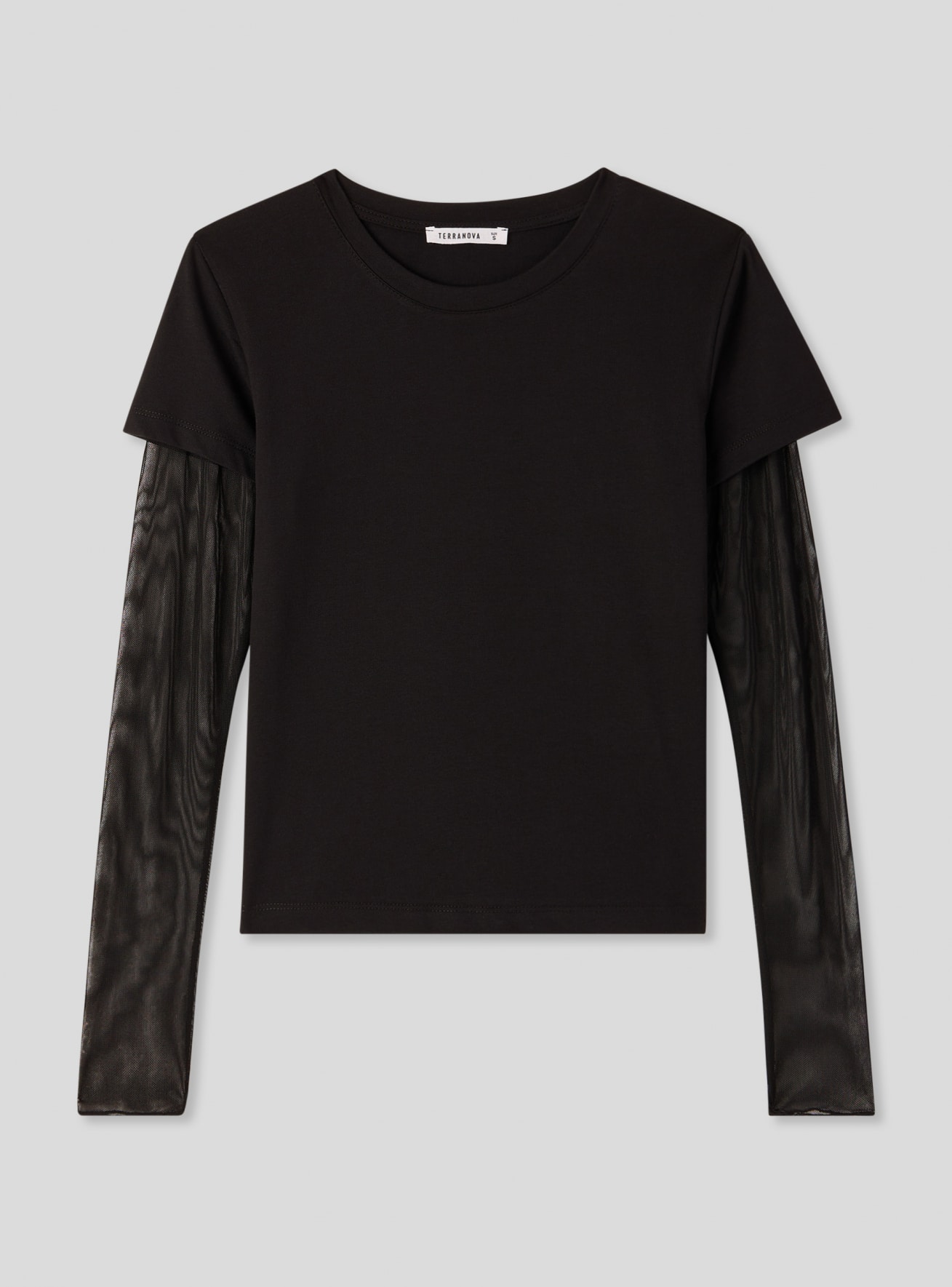 T-Shirt ML Femme Terranova