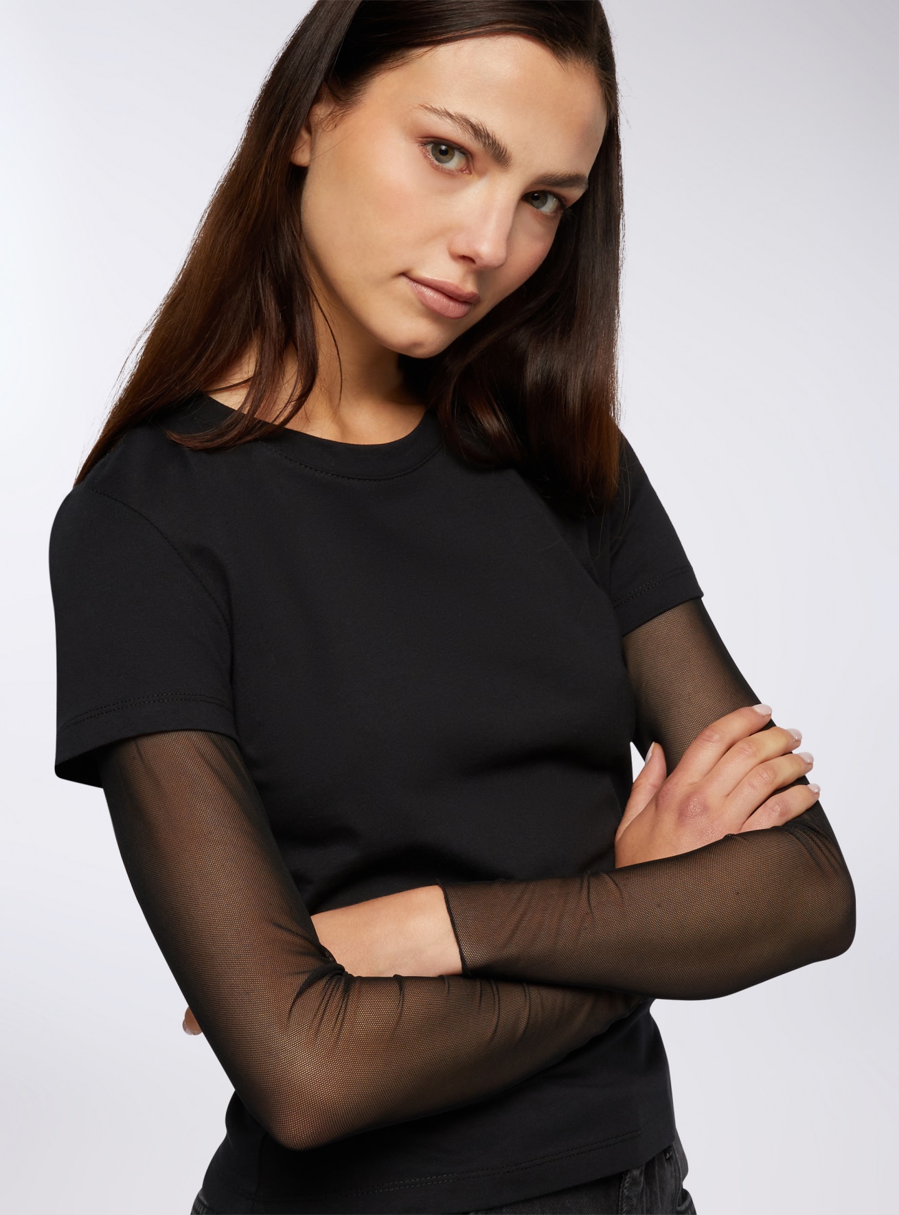 T-Shirt ML Damen Terranova