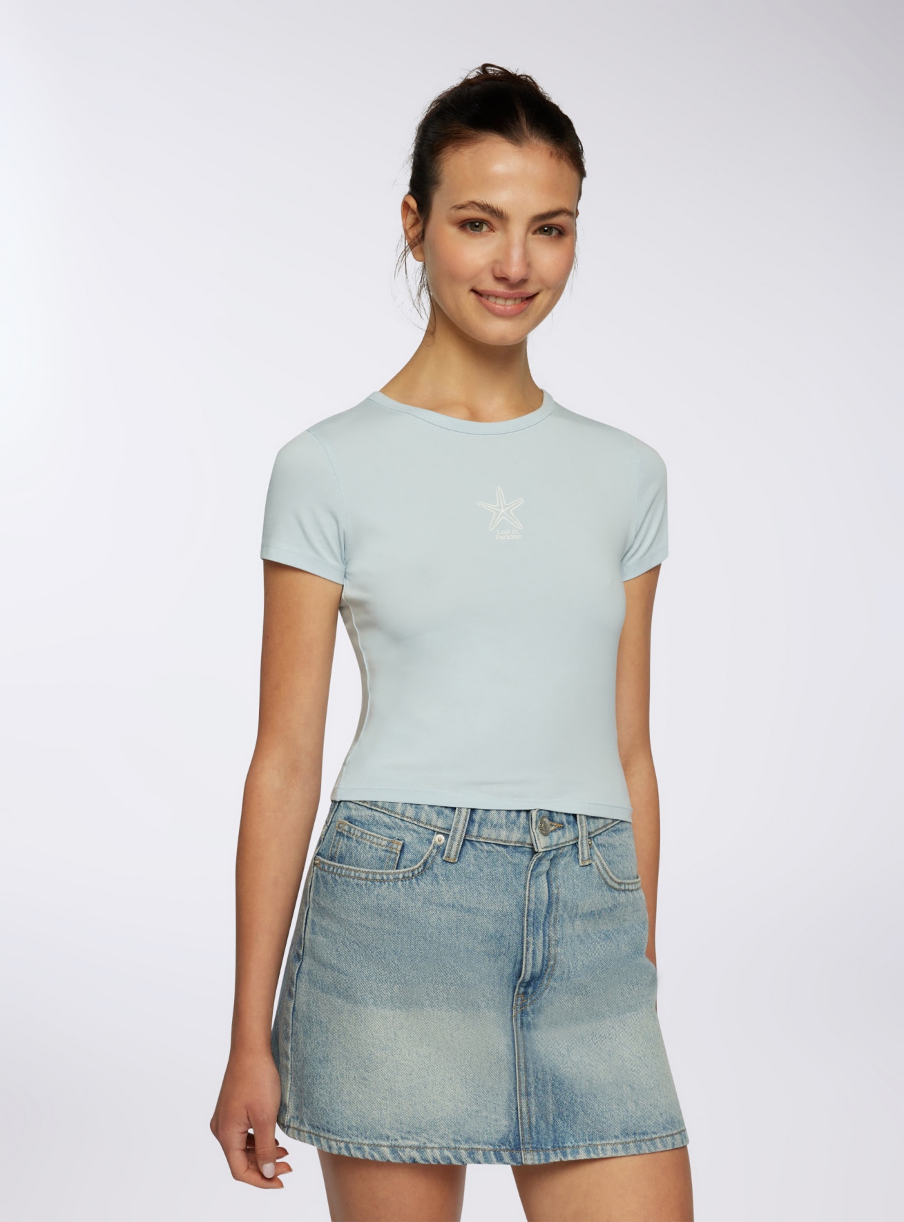 Short-sleeved T-shirt Woman Terranova