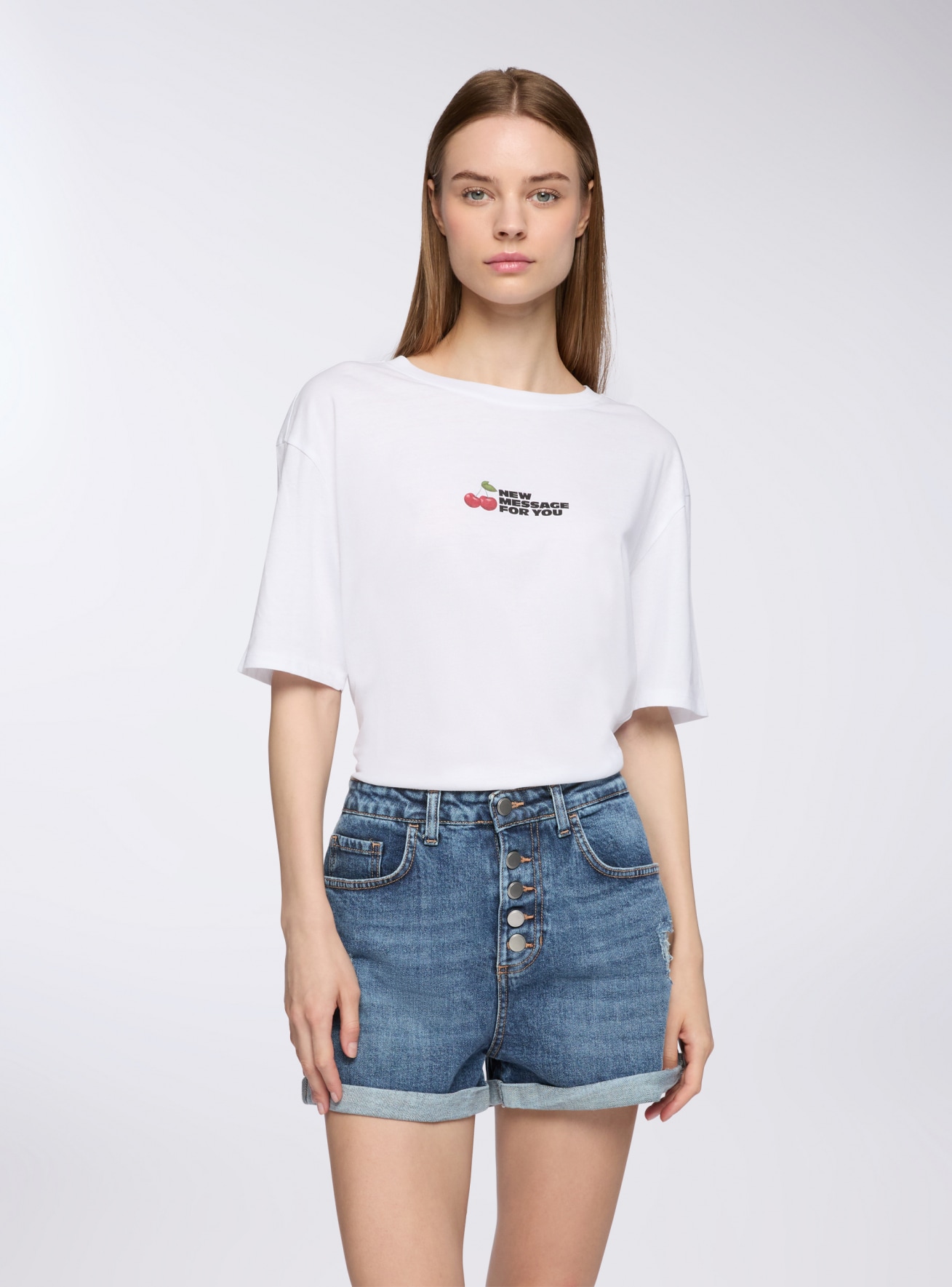 Short-sleeved T-shirt Woman Terranova