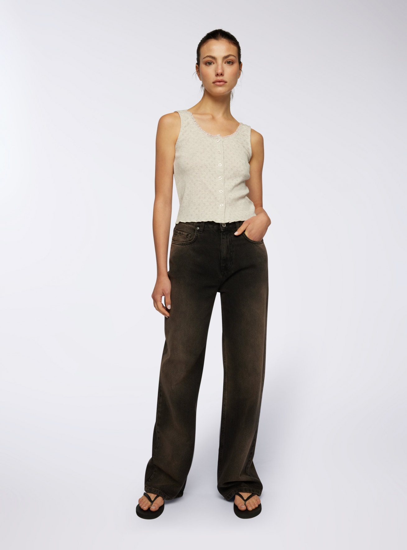 Jeans largos Mujer Terranova