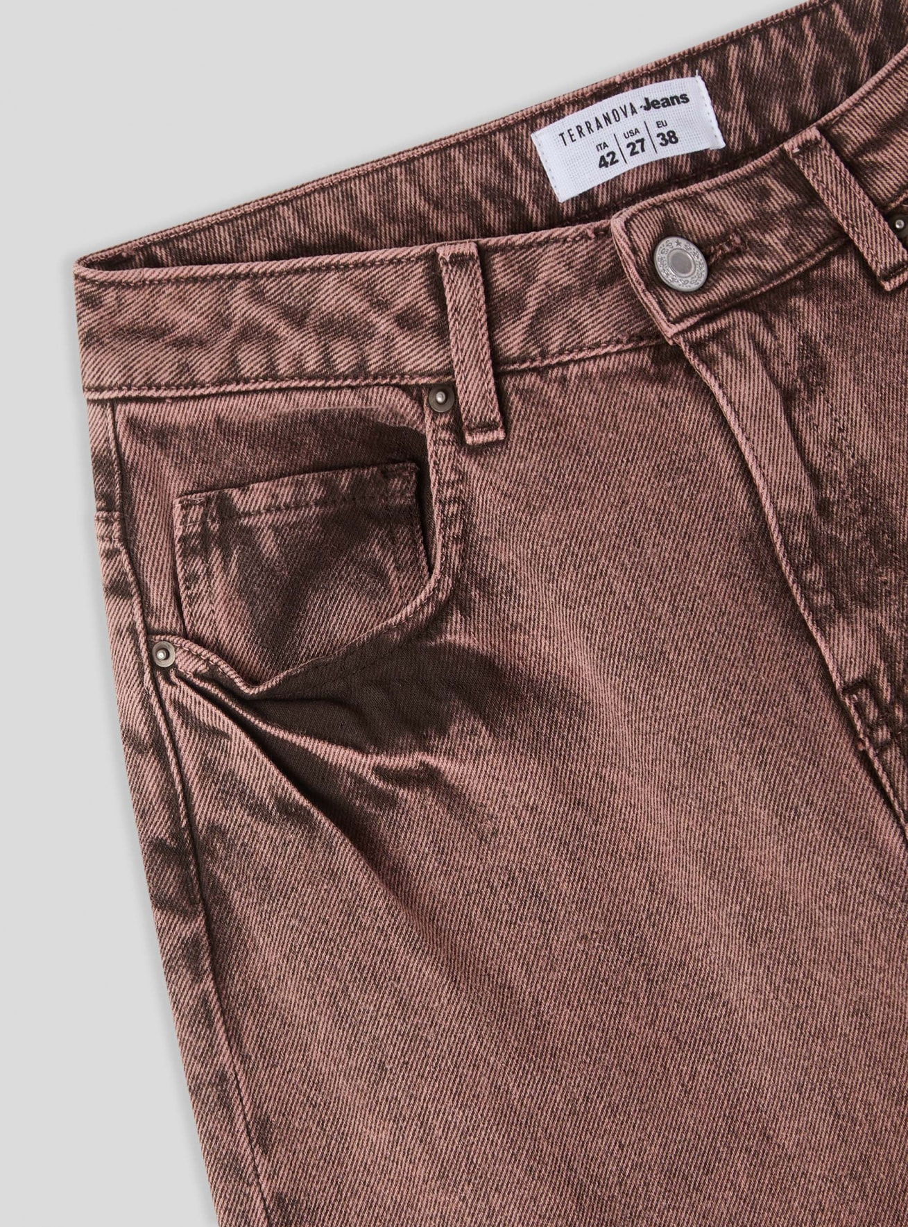 Pantalone Jeans Lungo Donna Terranova
