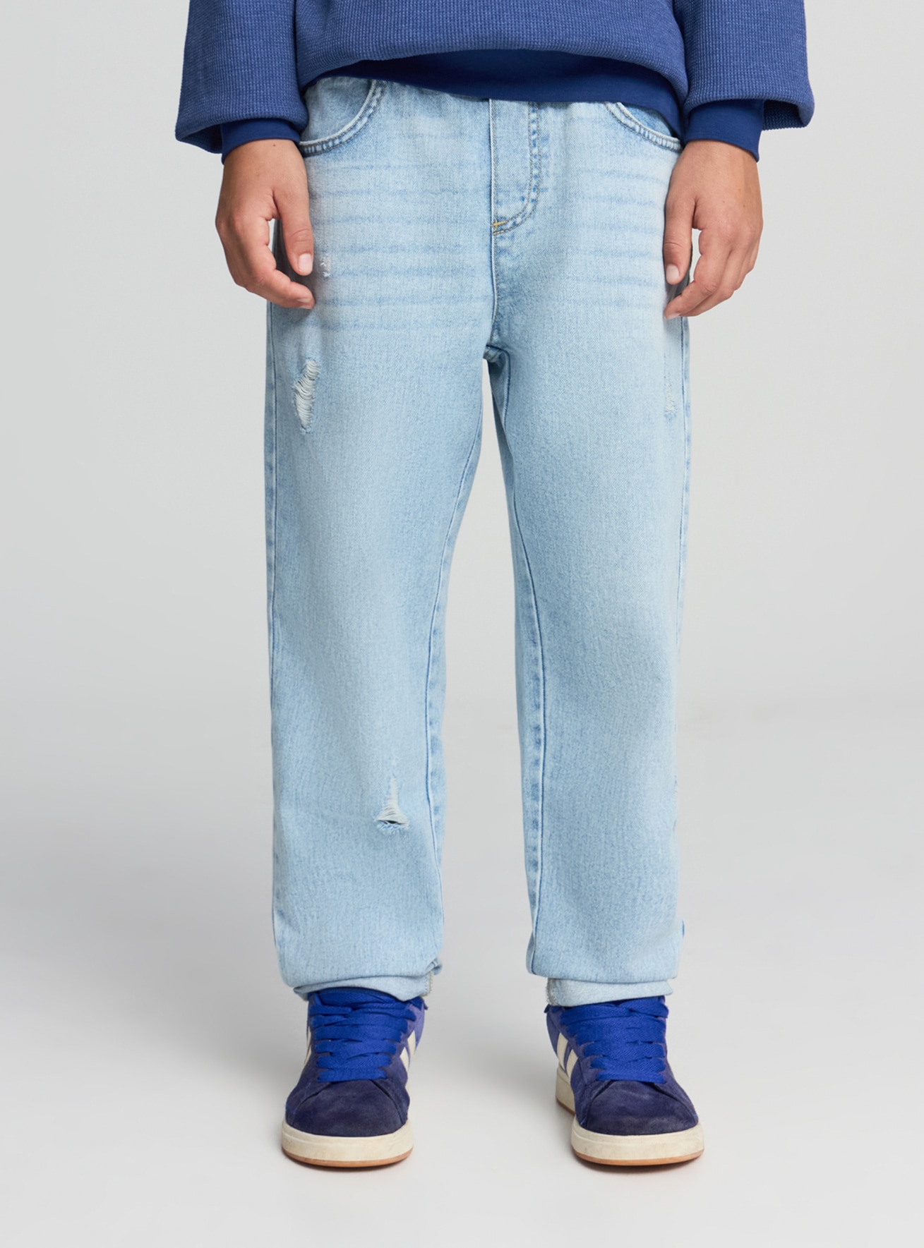 Długie spodnie jeansowe Chłopiec Terranova