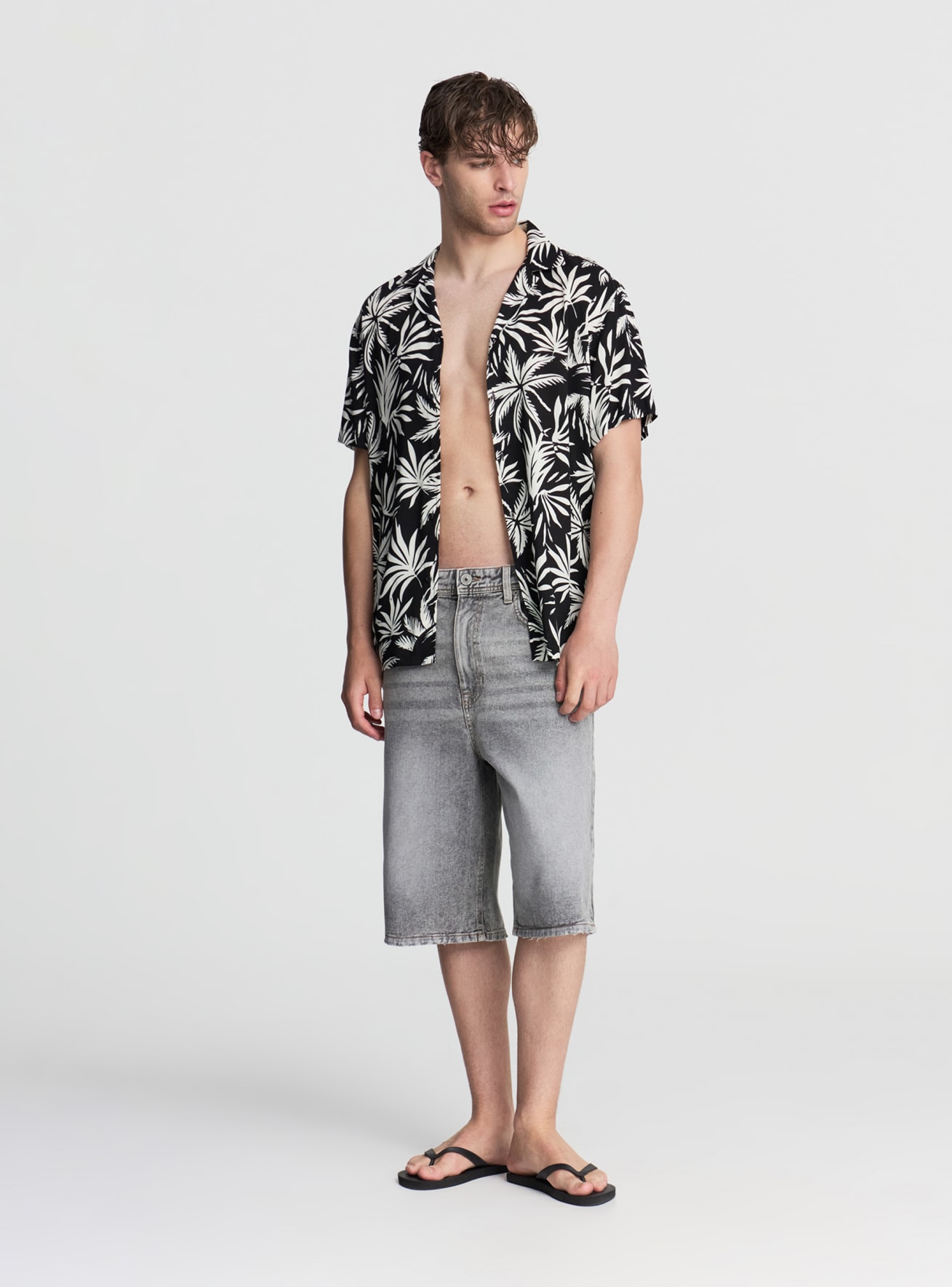 Jeans cortos Hombre Terranova