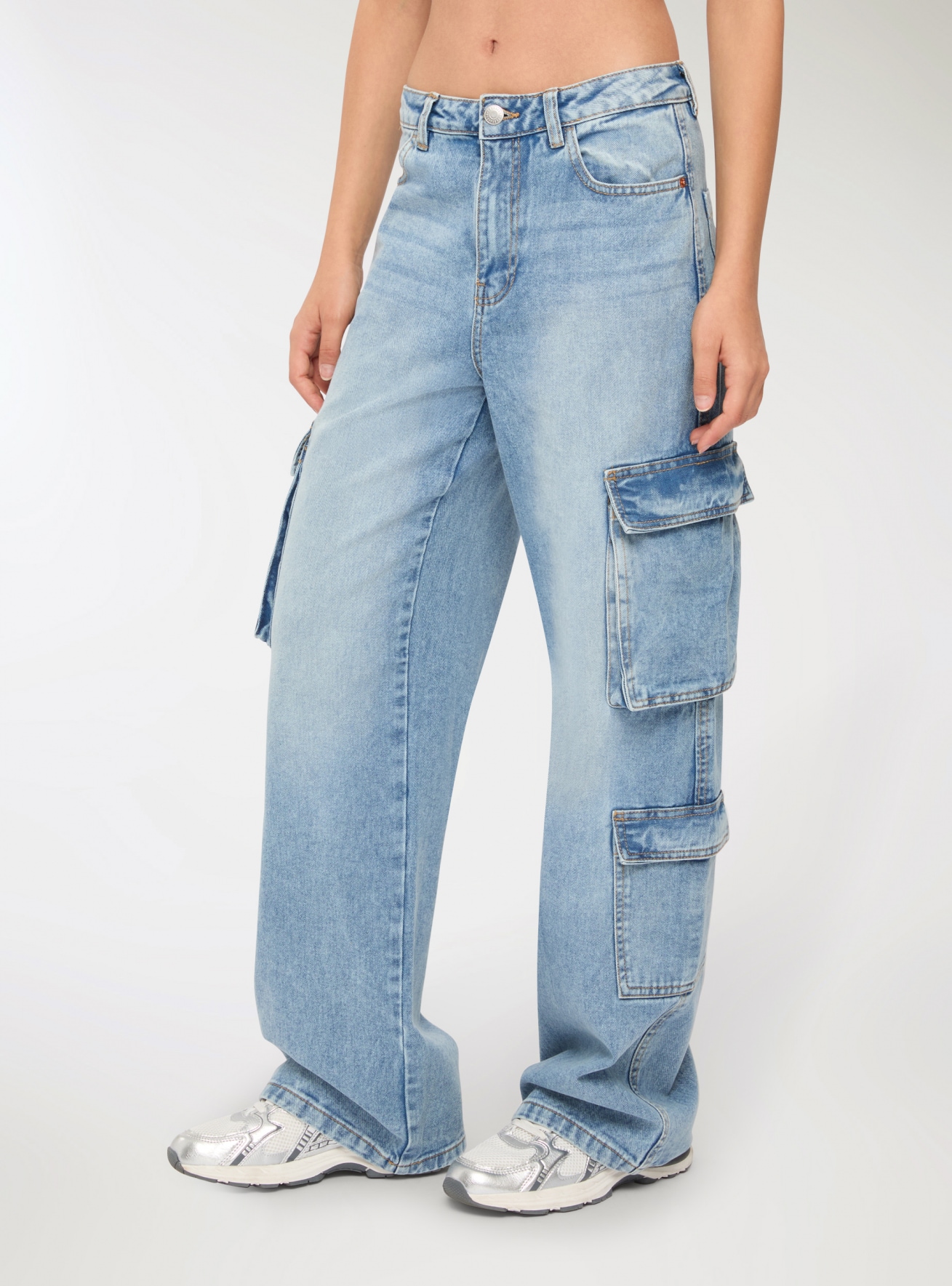 Pantallona xhins të gjata Grua Terranova