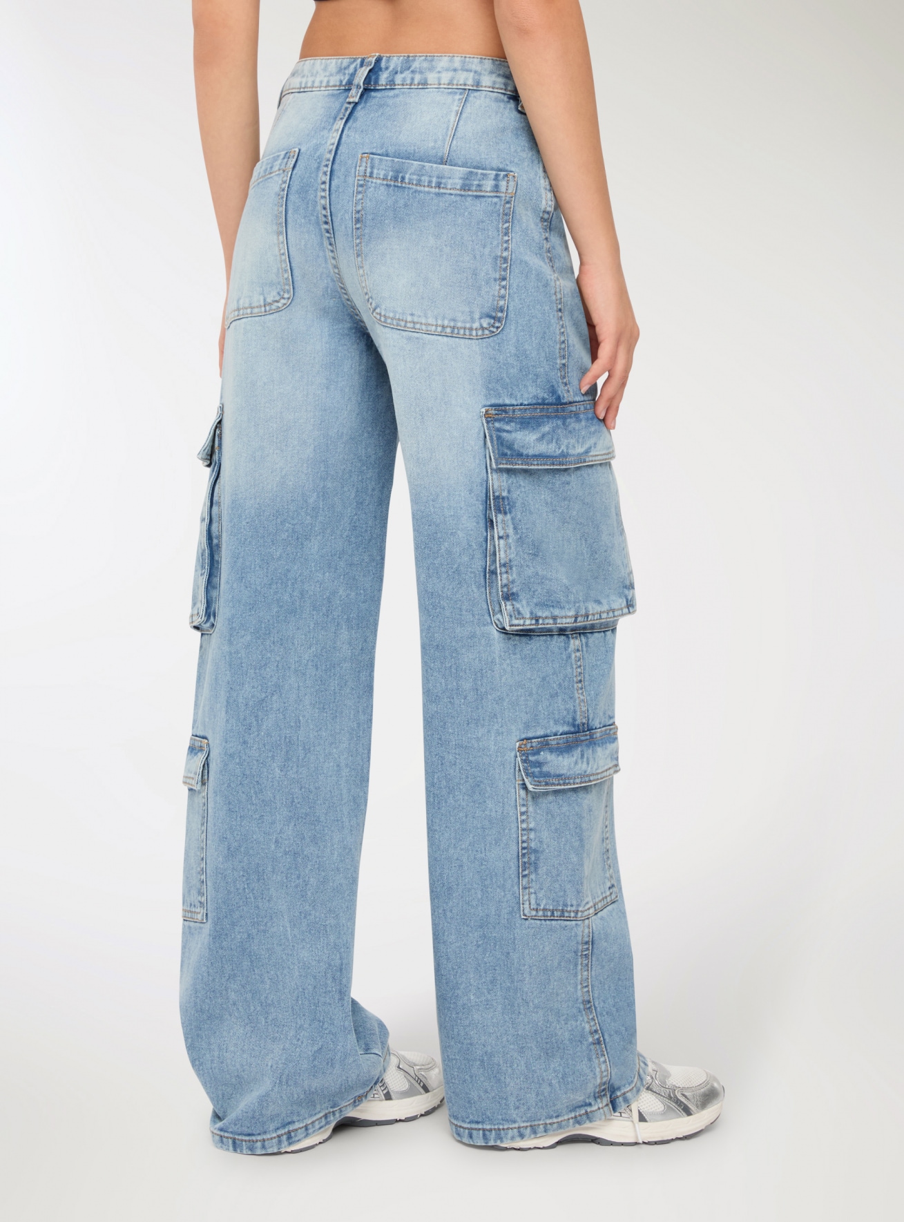 Pantallona xhins të gjata Grua Terranova