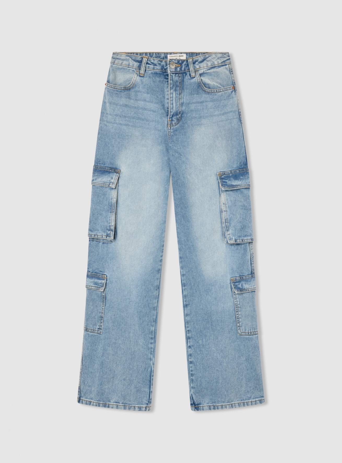 Pantalone Jeans Lungo Donna Terranova