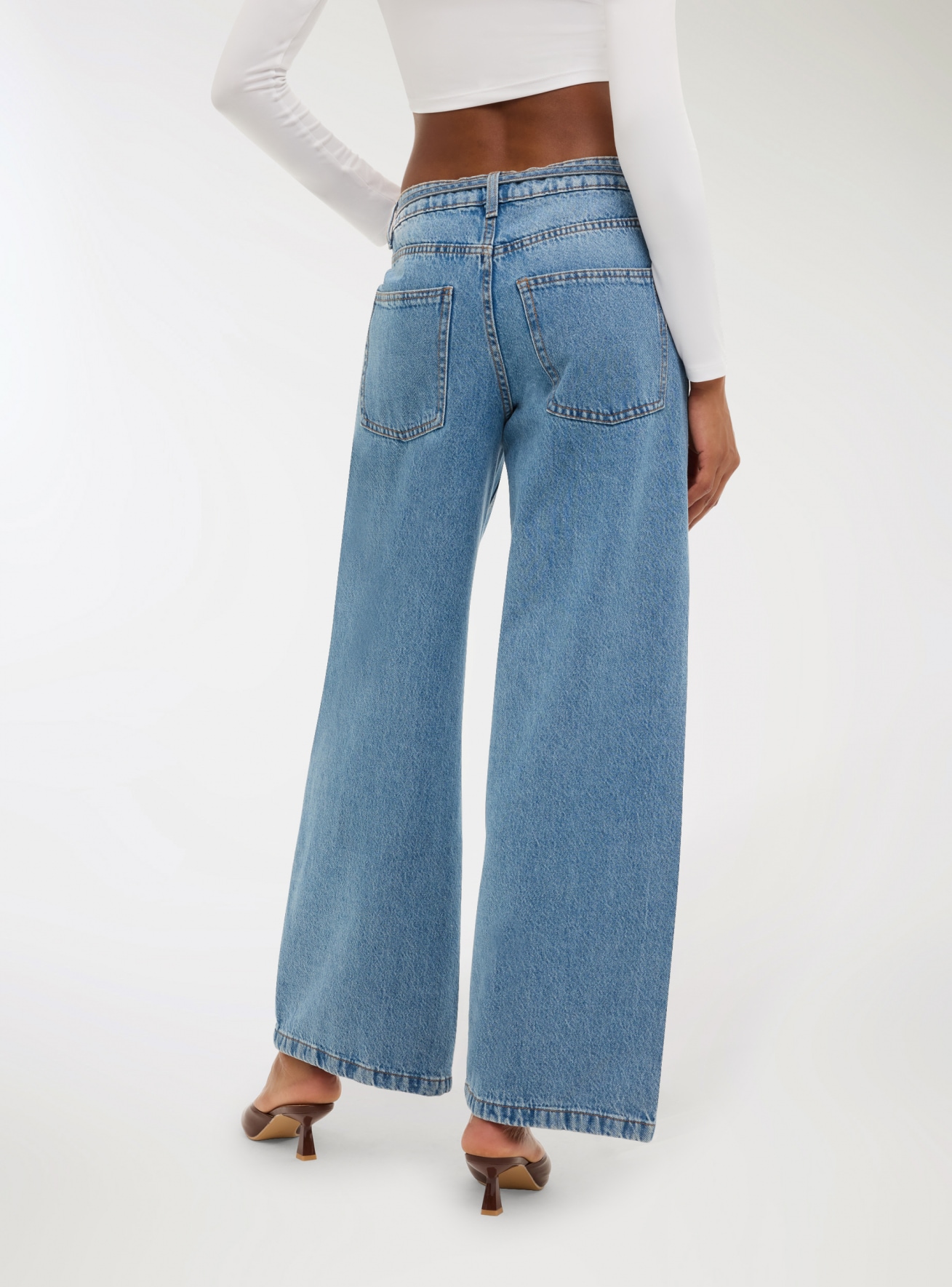 Nohavice jeans dlhe Zena Terranova