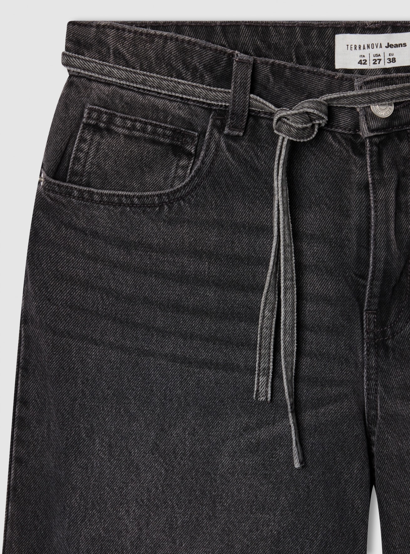 Pantalone Jeans Lungo Donna Terranova