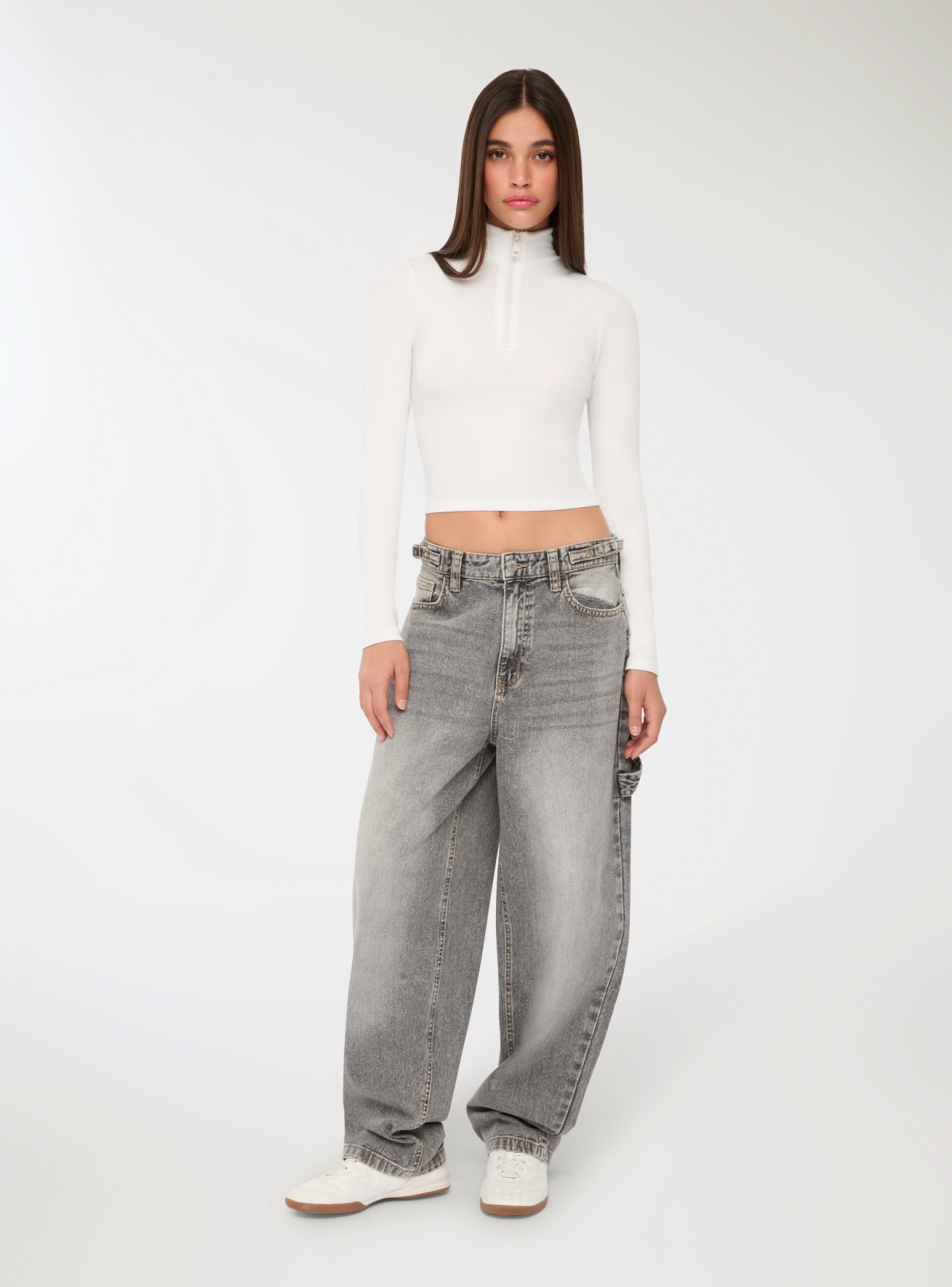 Pantalone Jeans Lungo Damen Terranova