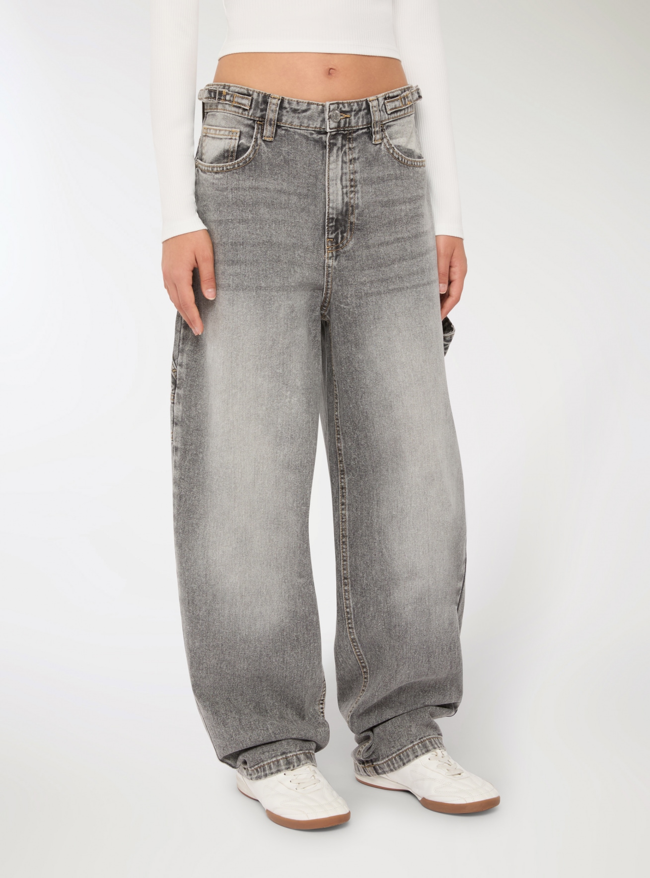 Pantalone Jeans Lungo Damen Terranova