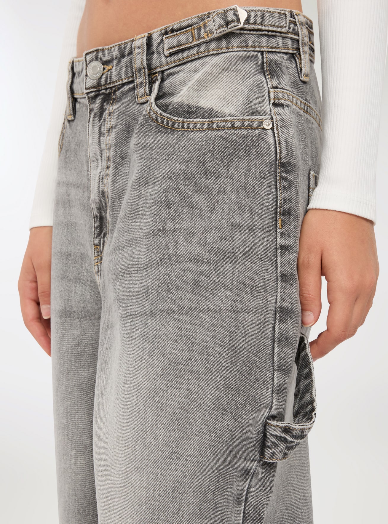Pantalone Jeans Lungo Damen Terranova