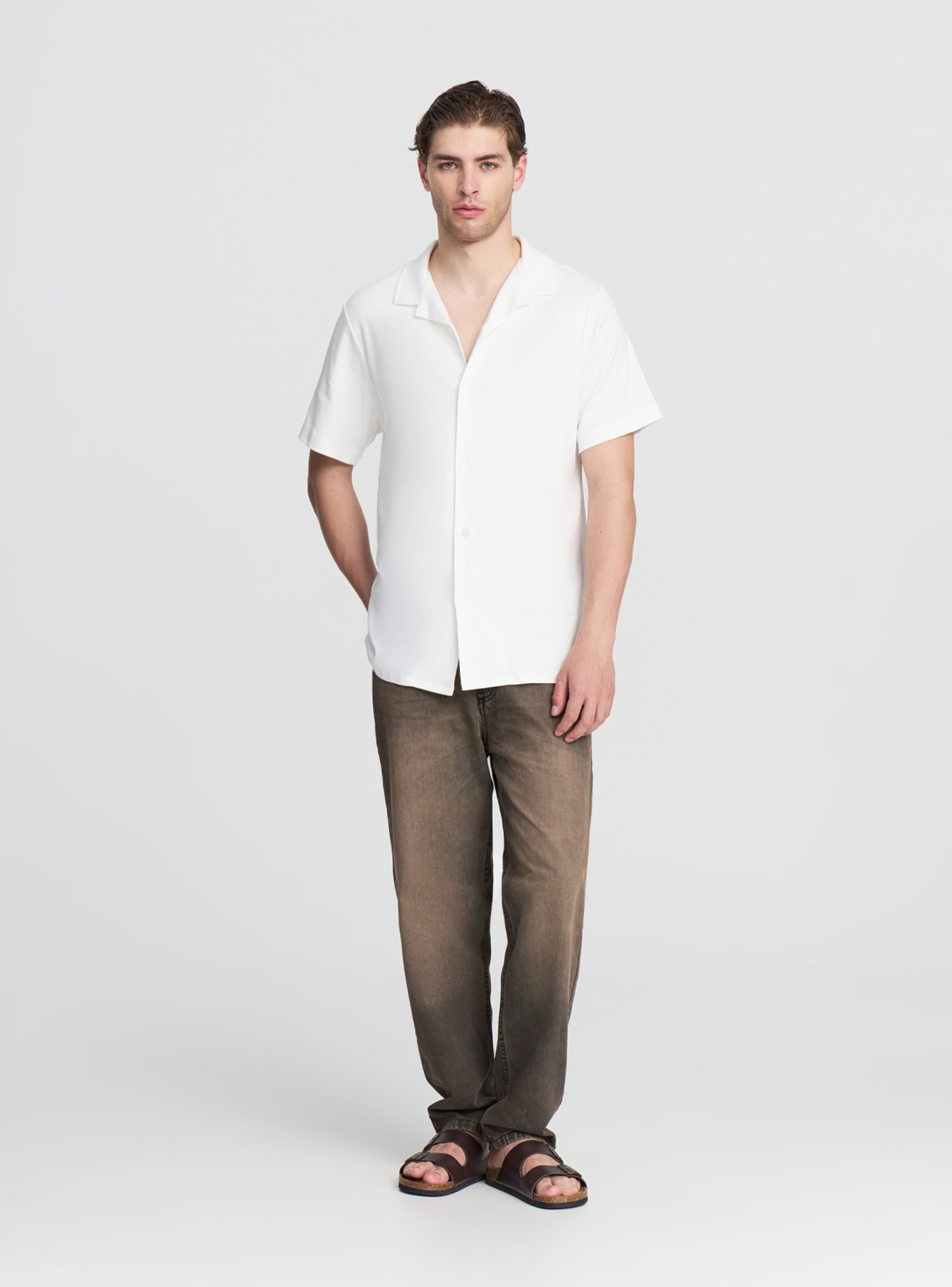 Camicia MC Herren Terranova