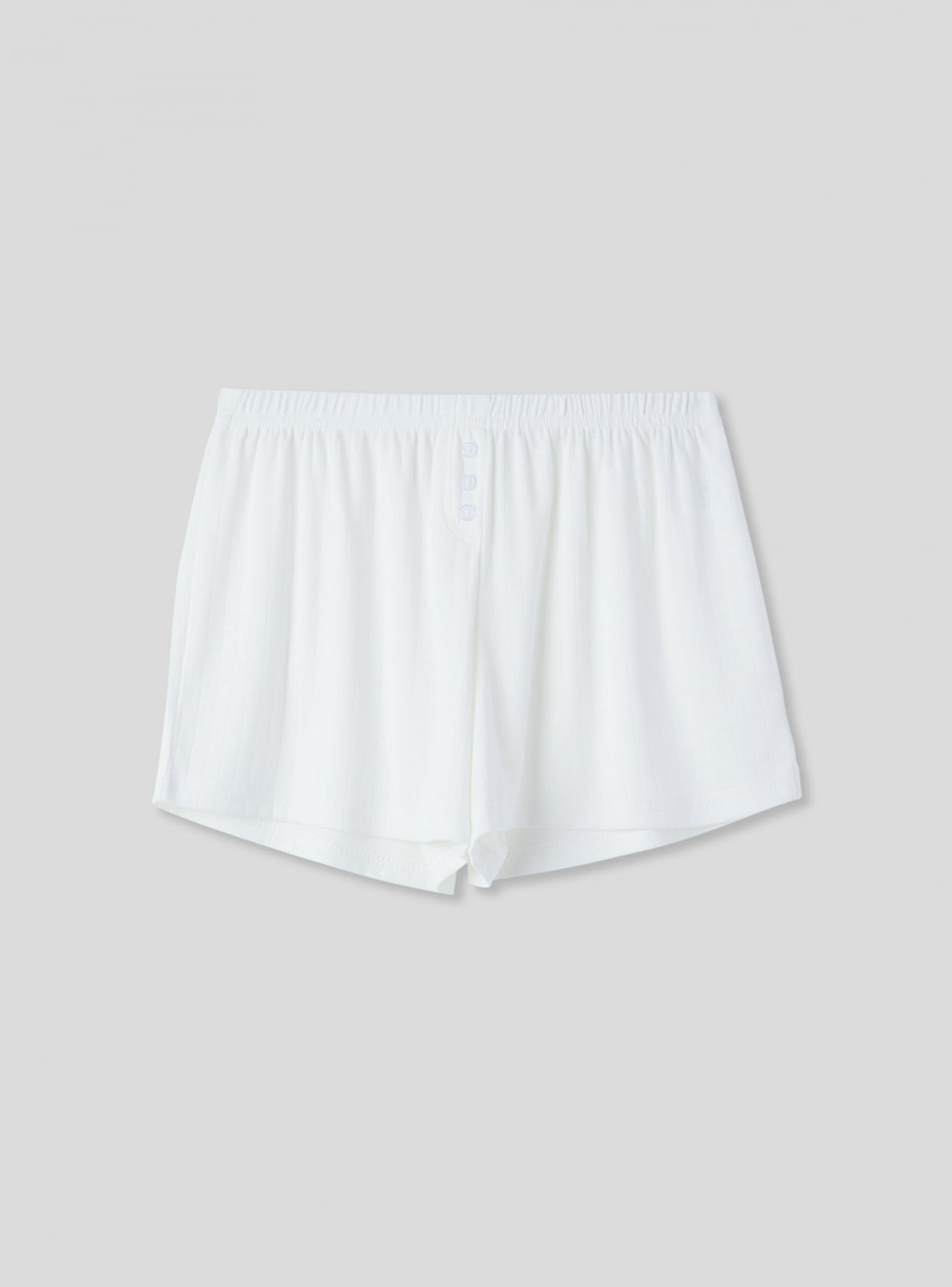 Shorts con bottoni