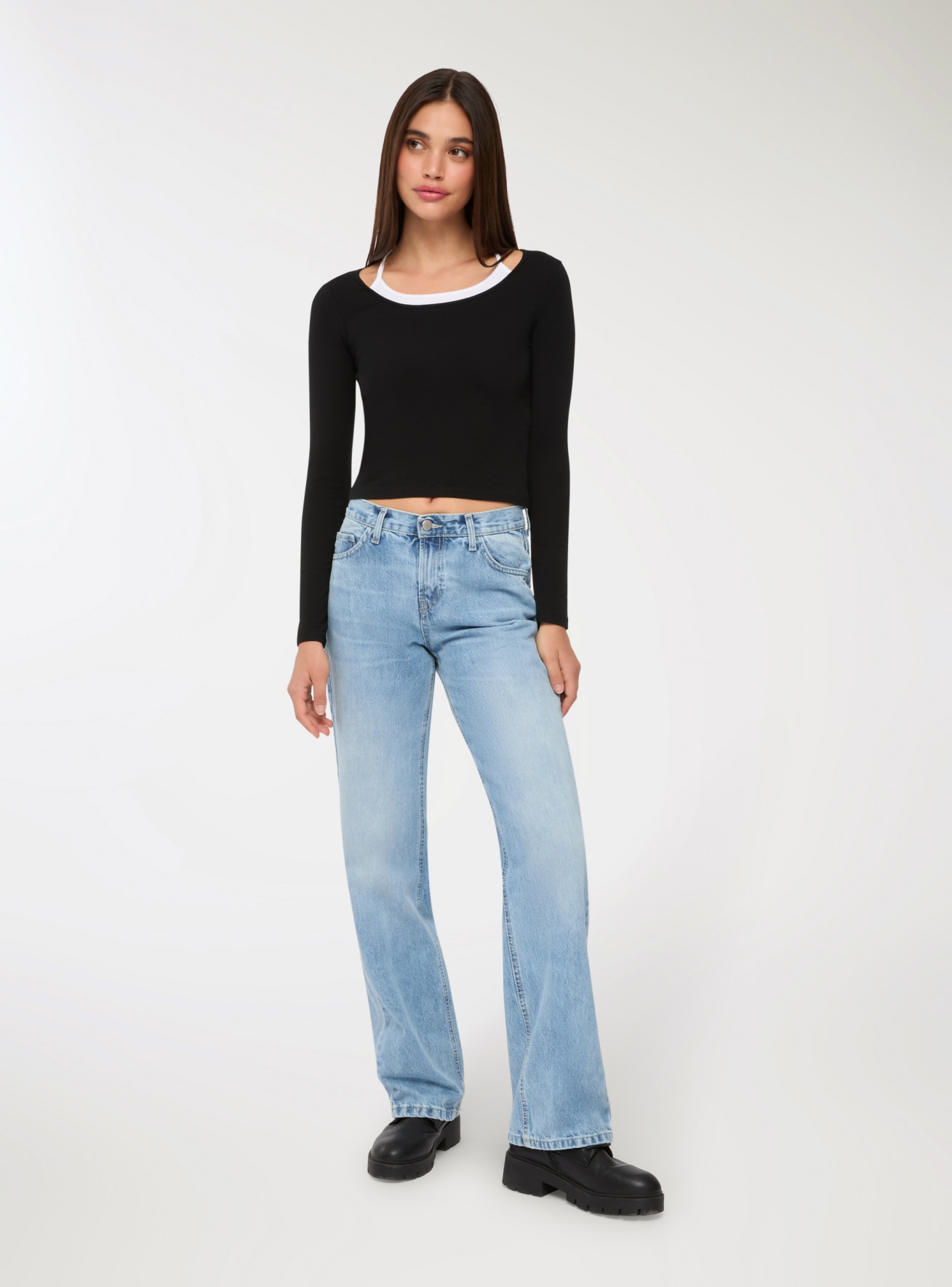 Jeans largos Mujer Terranova