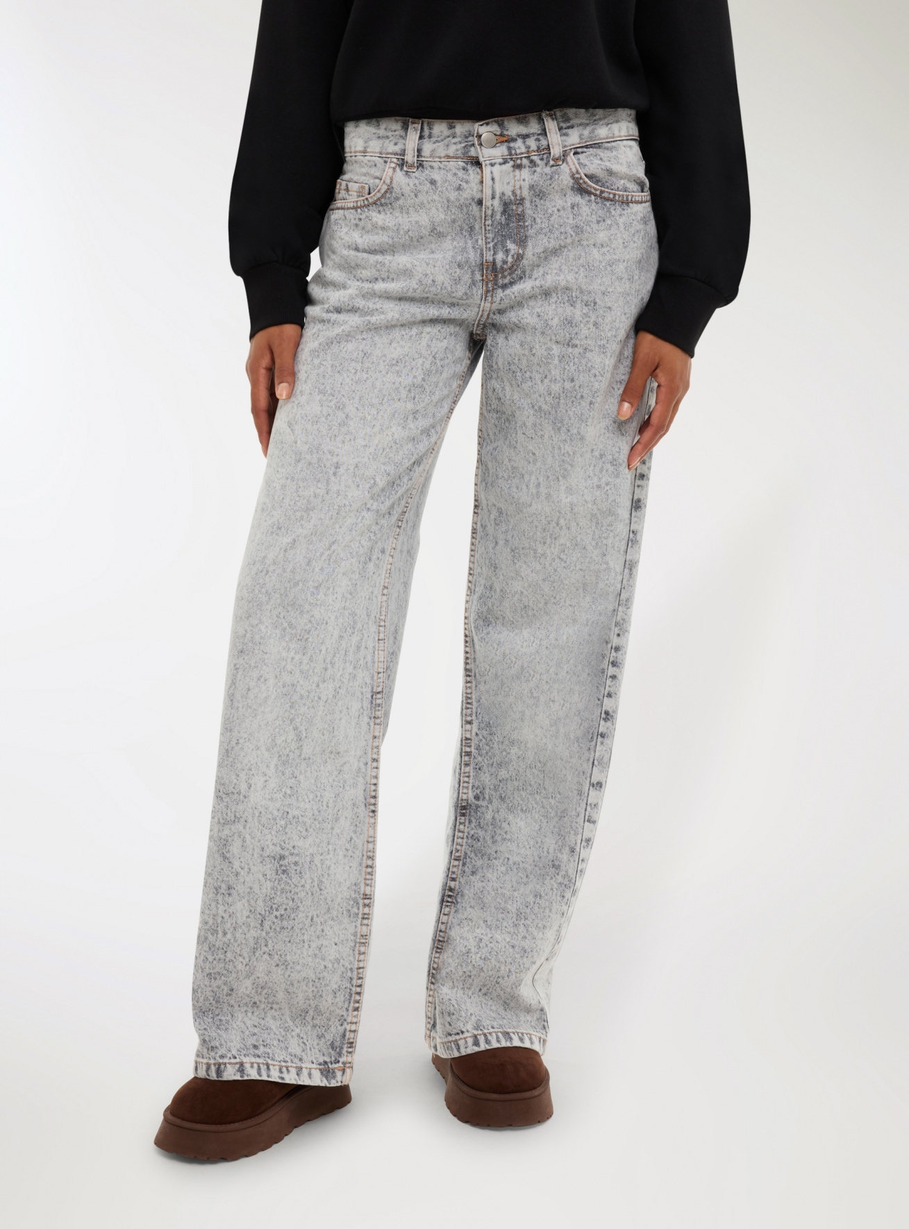 Pantalone Jeans Lungo Donna Terranova