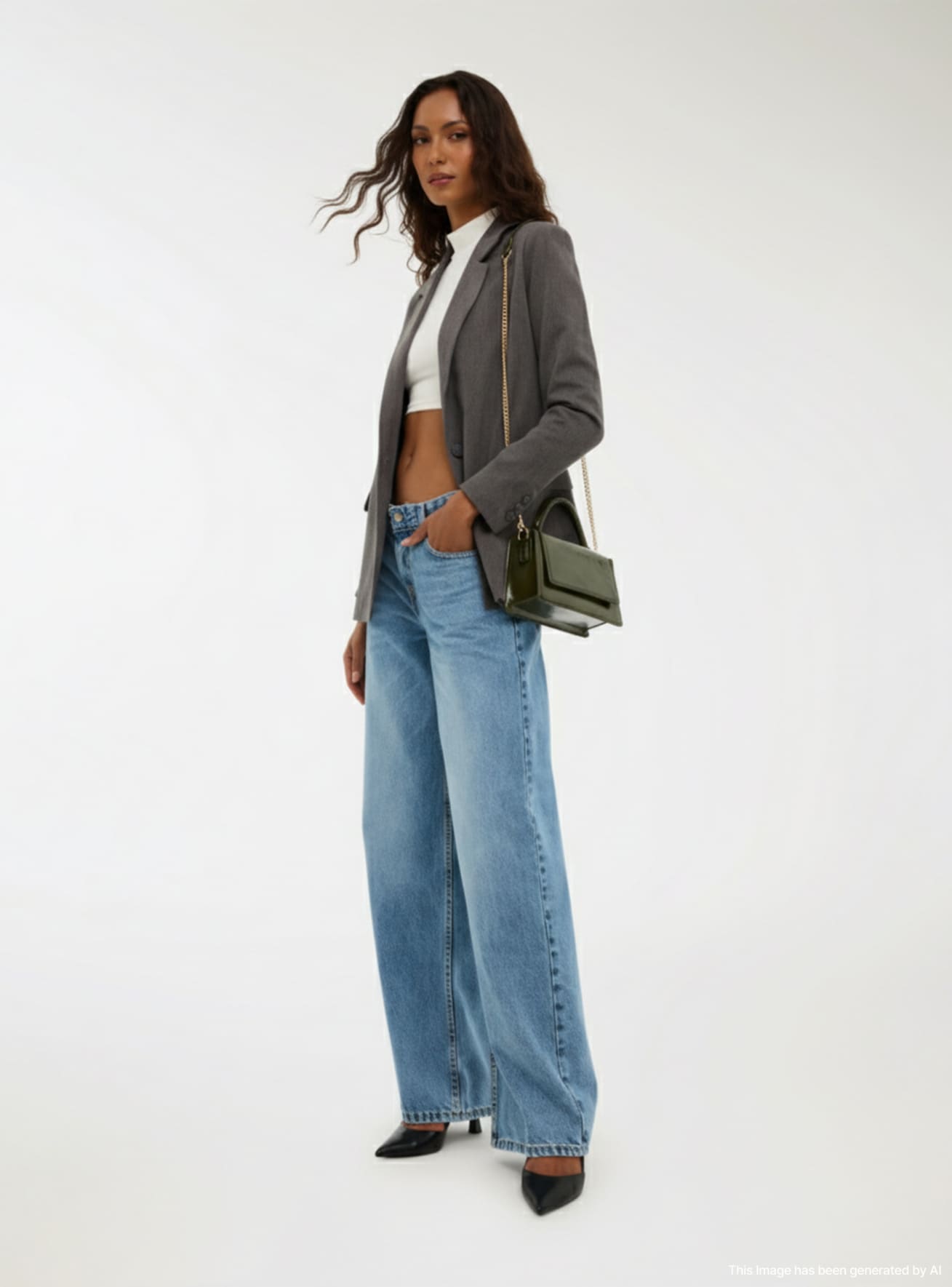 Jeans largos Mujer Terranova