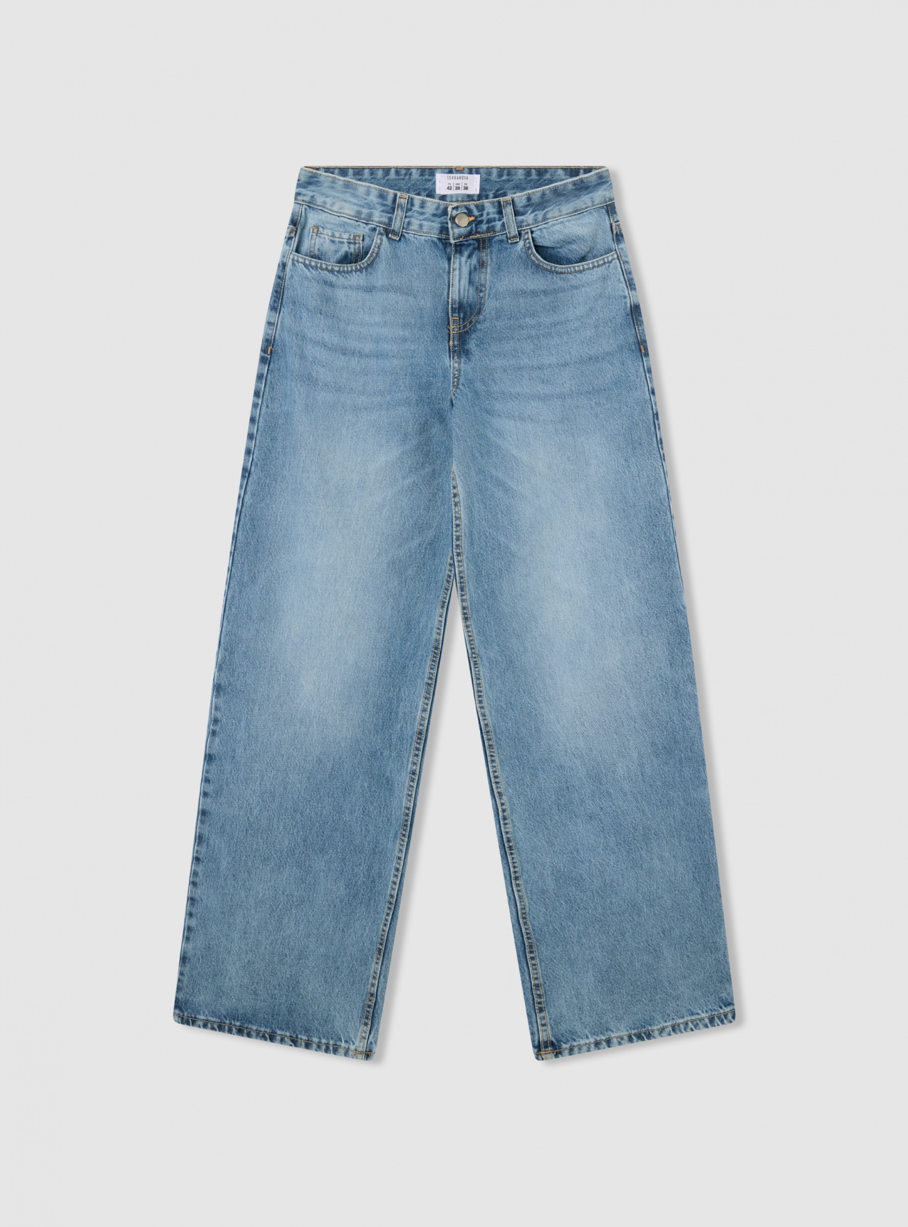 Pantalone Jeans Lungo Donna Terranova