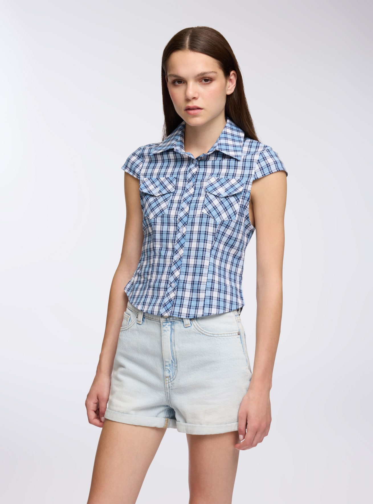 Short-sleeved shirt Woman Terranova