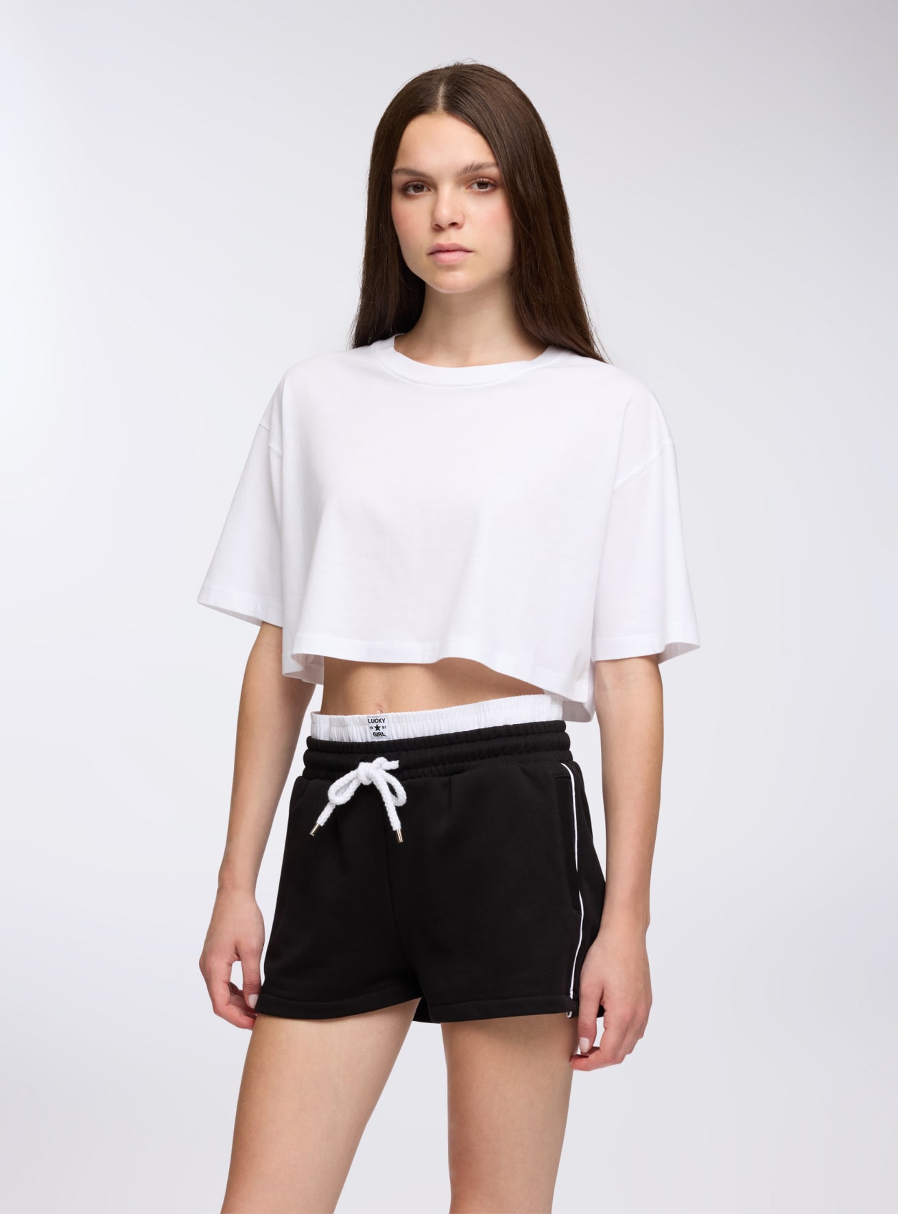 Pantalone ginnico Corto Donna Terranova