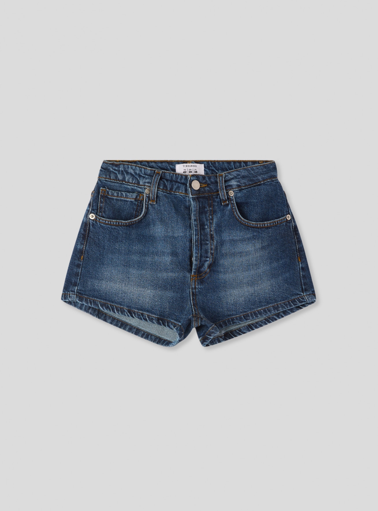 Pantalone Jeans Corto Donna Terranova