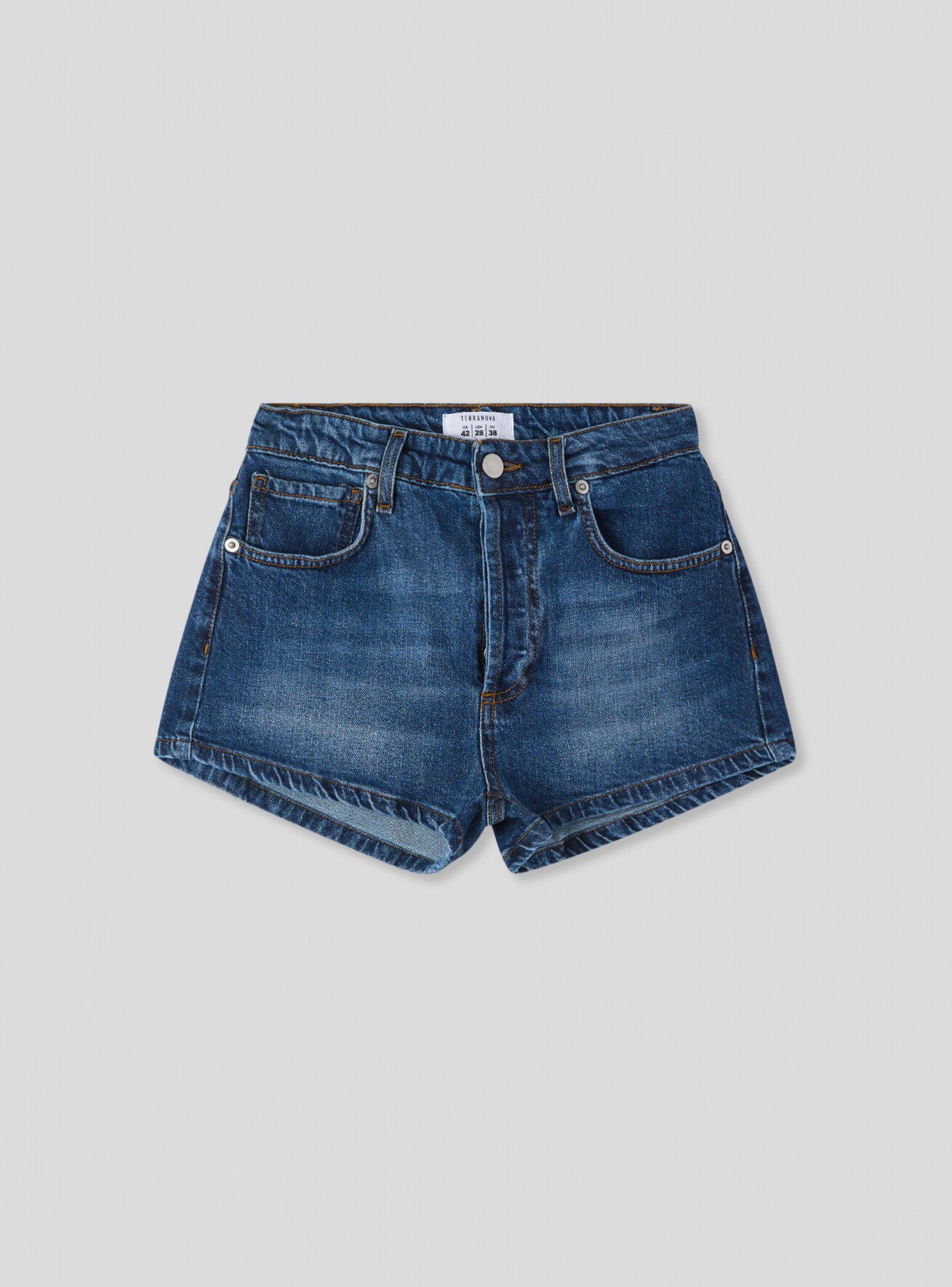 Pantalone Jeans Corto Donna Terranova