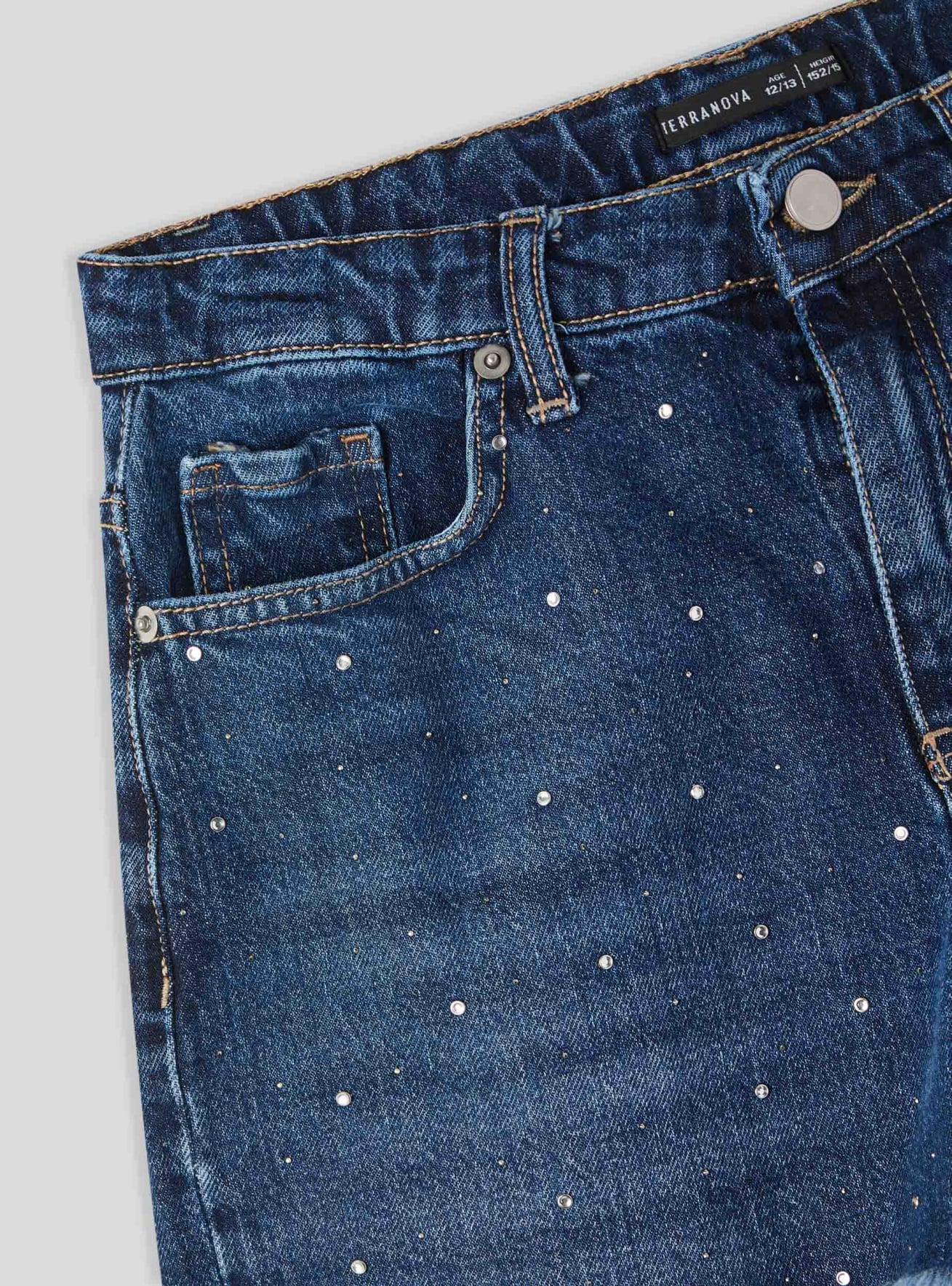Short en Jeans Fille Terranova