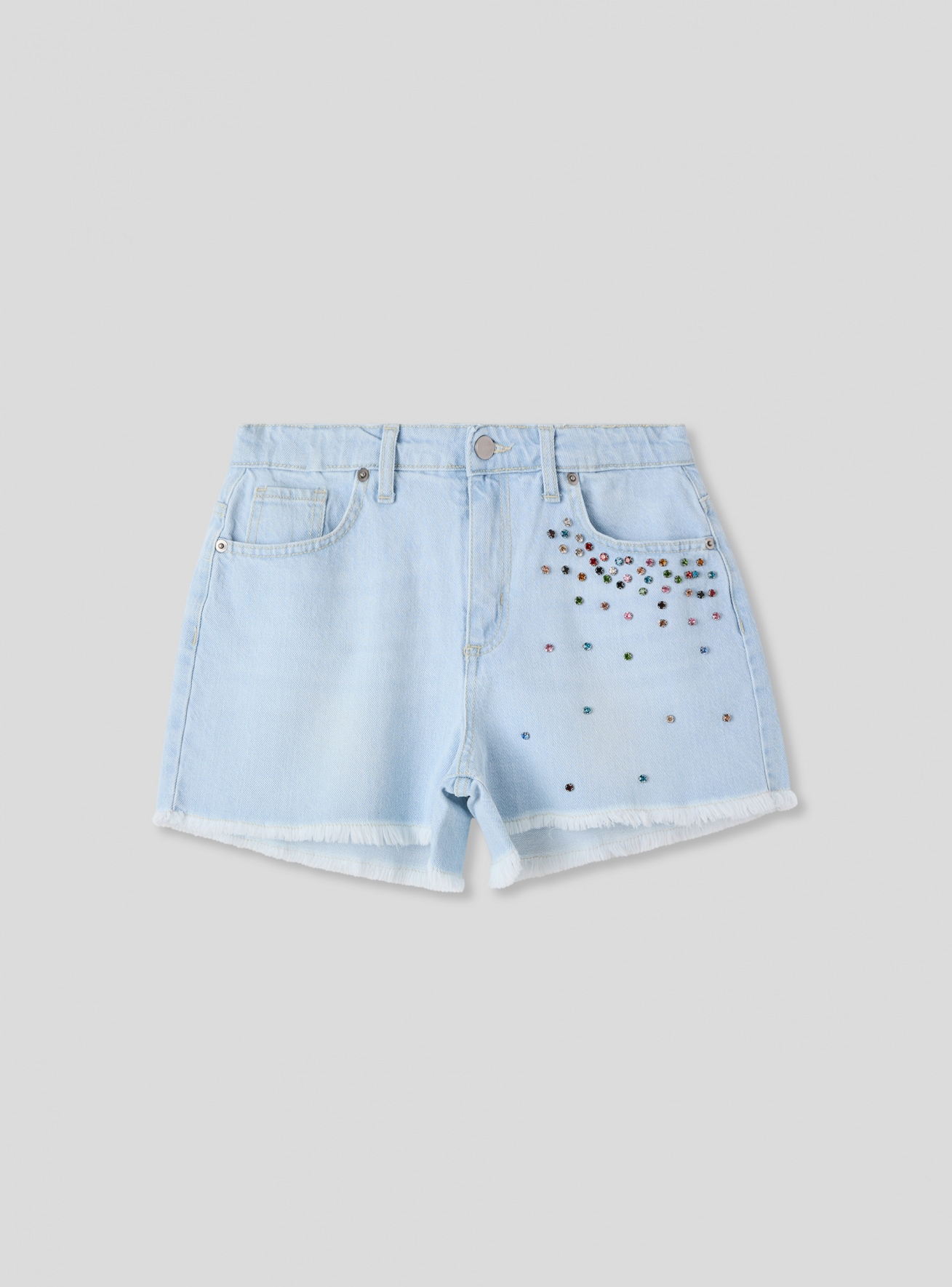 Short en Jeans Fille Terranova