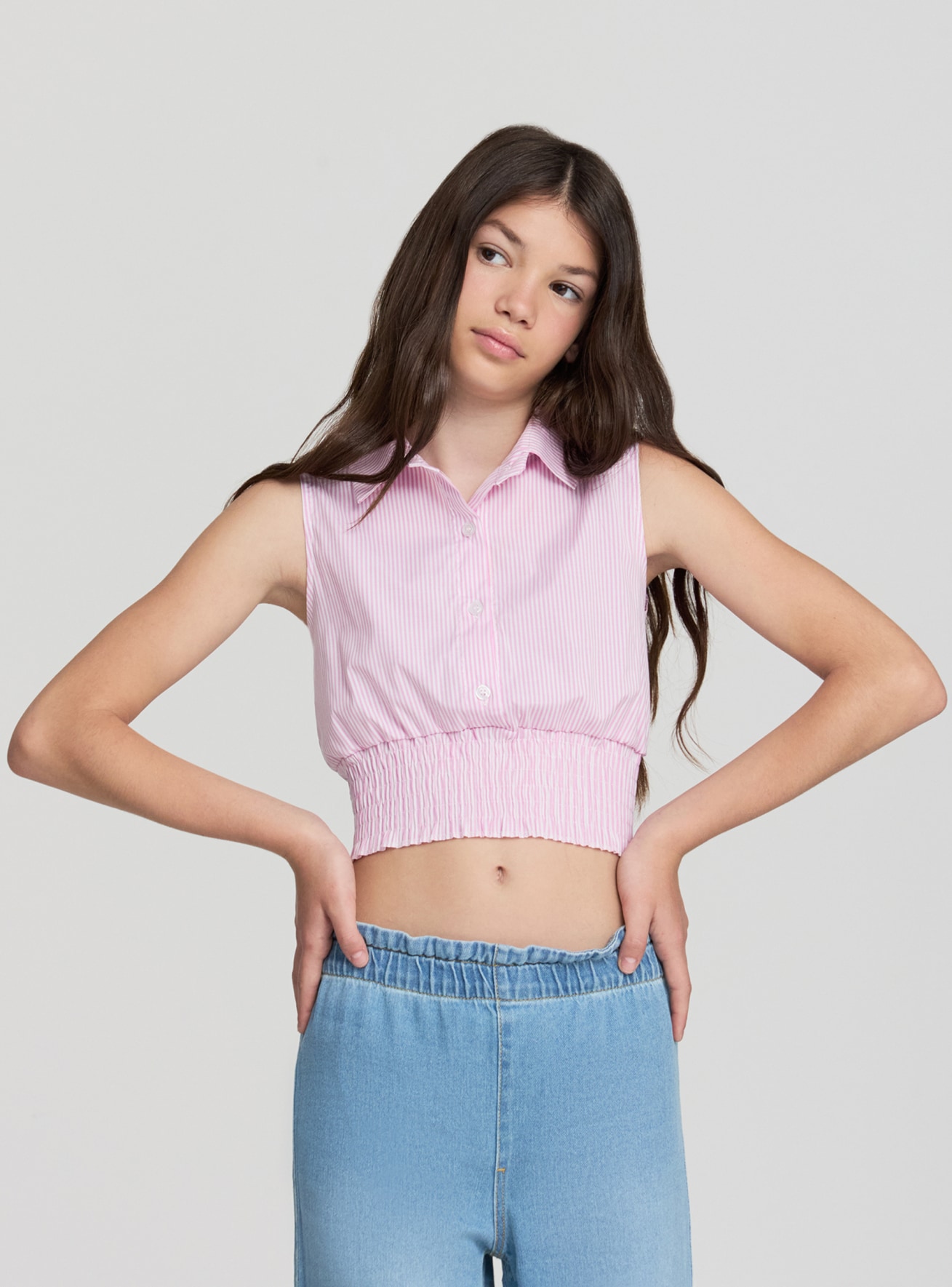 Camicia MC Bambina Kids