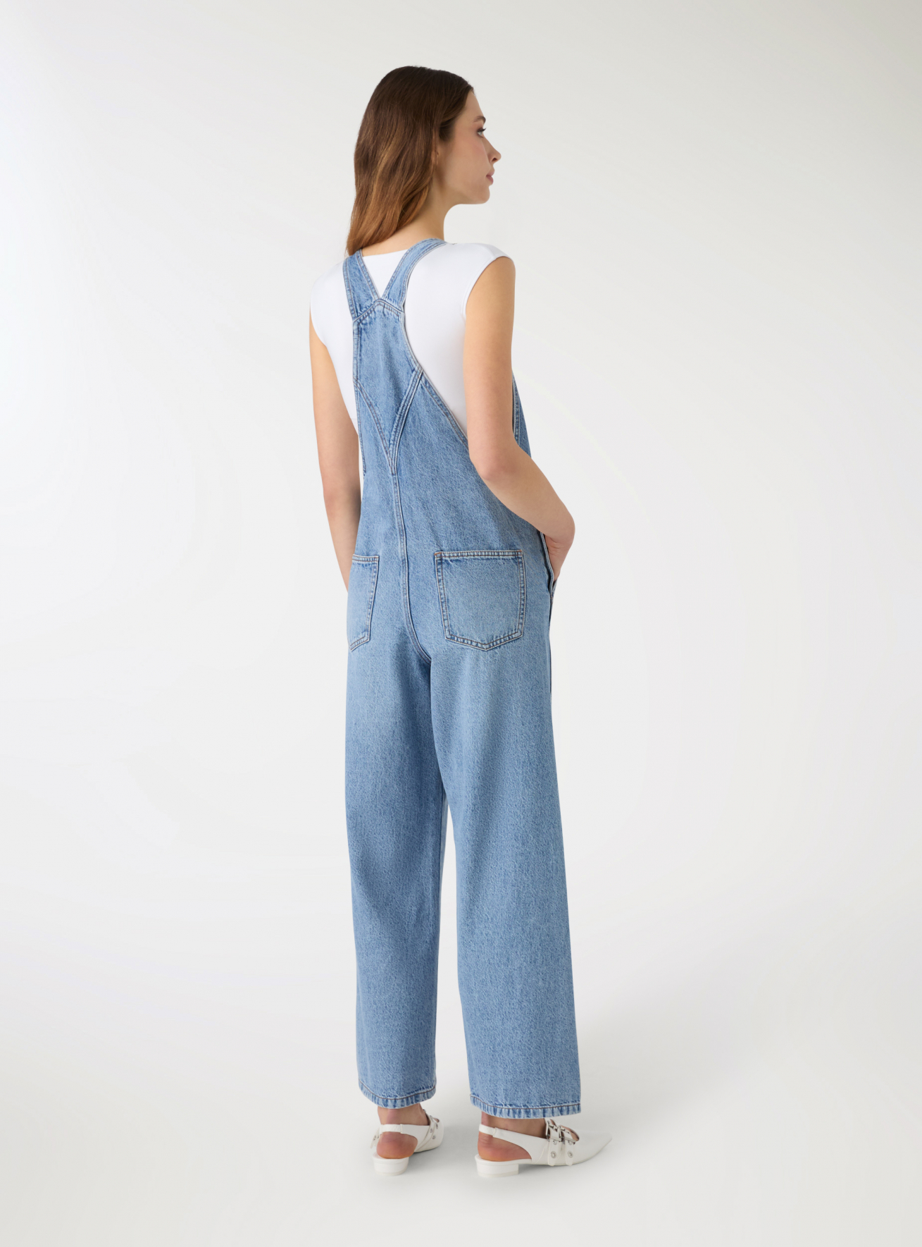 Pantalone Jeans Lungo Donna Terranova