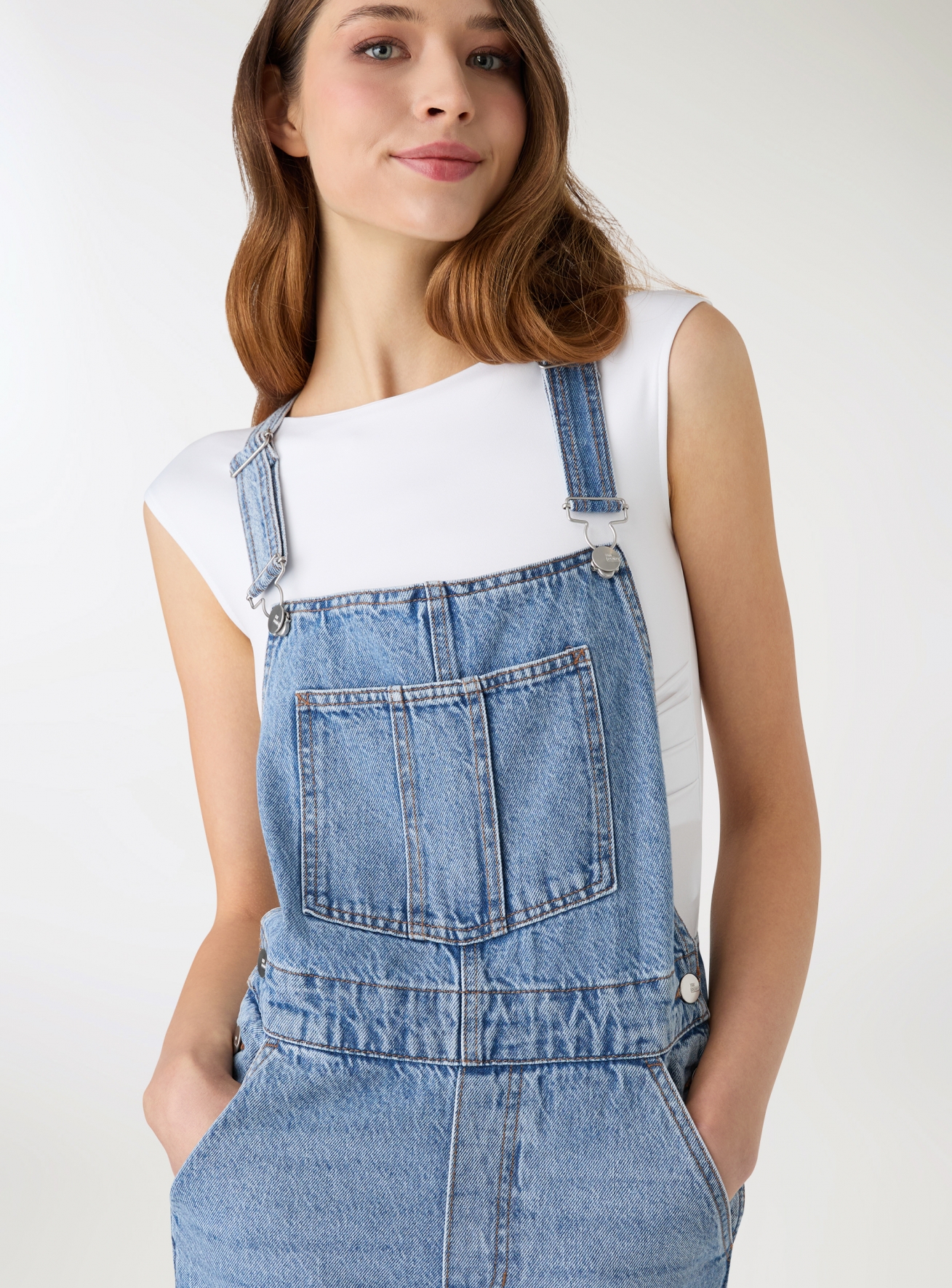 Pantalone Jeans Lungo Donna Terranova