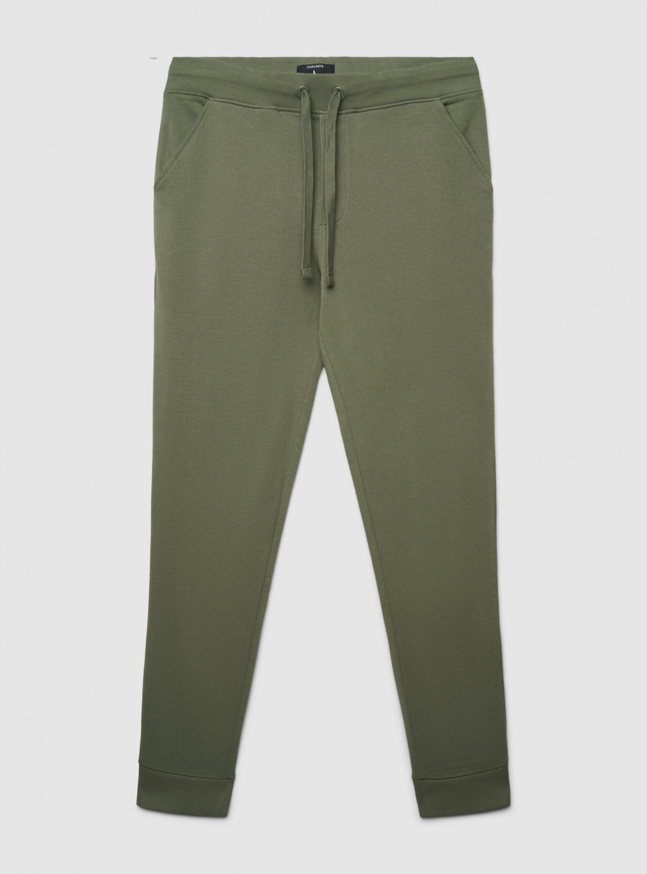 Plain-colour tracksuit trousers