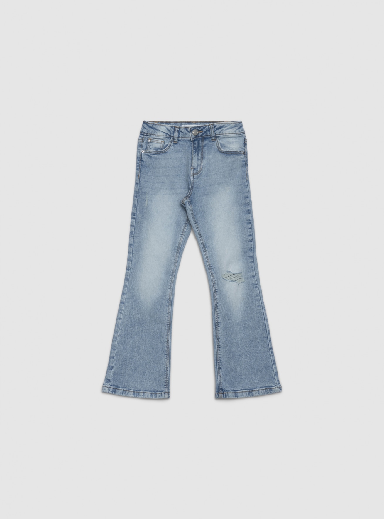 Długie spodnie jeansowe Dziewczynka Terranova